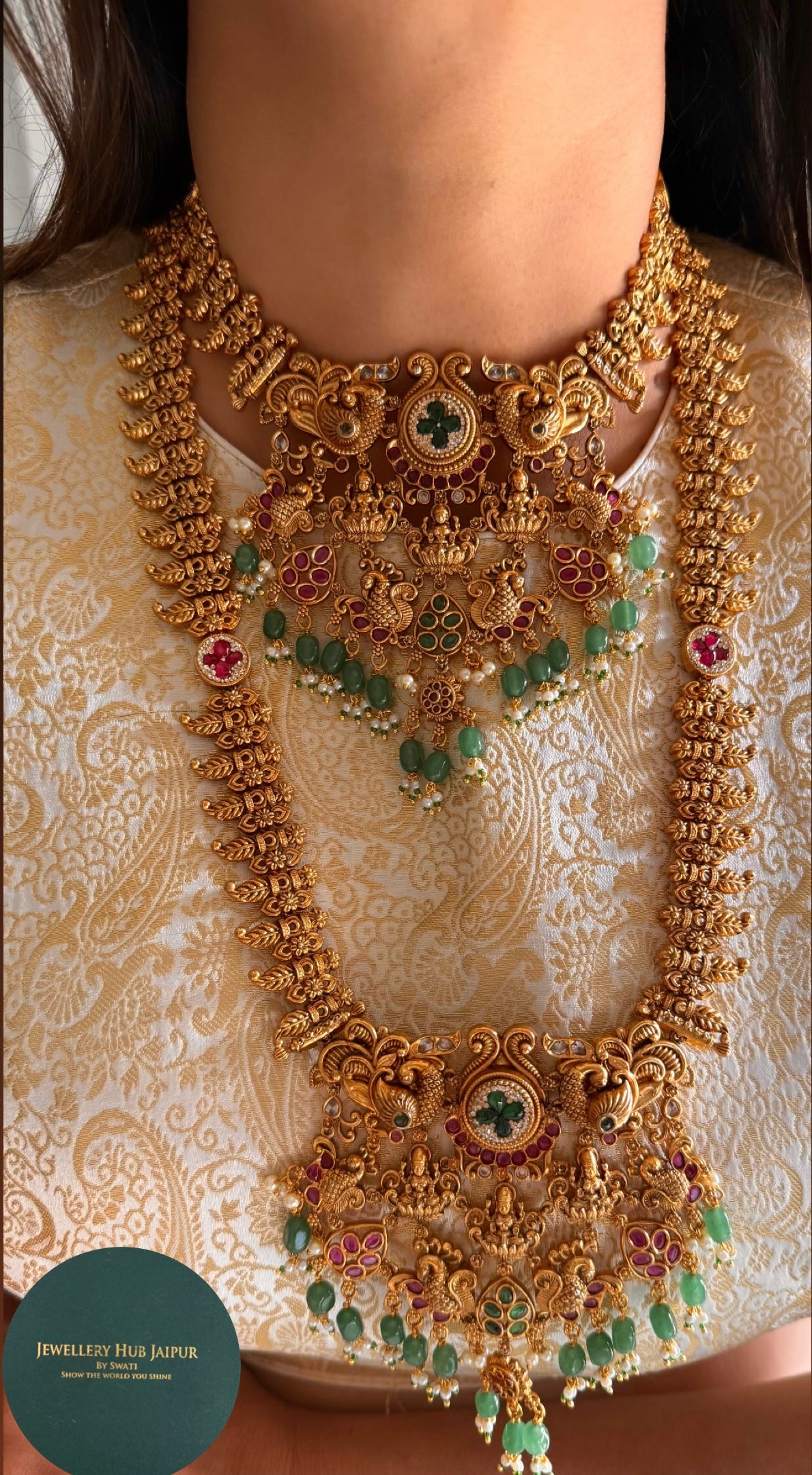 temple duo necklace set