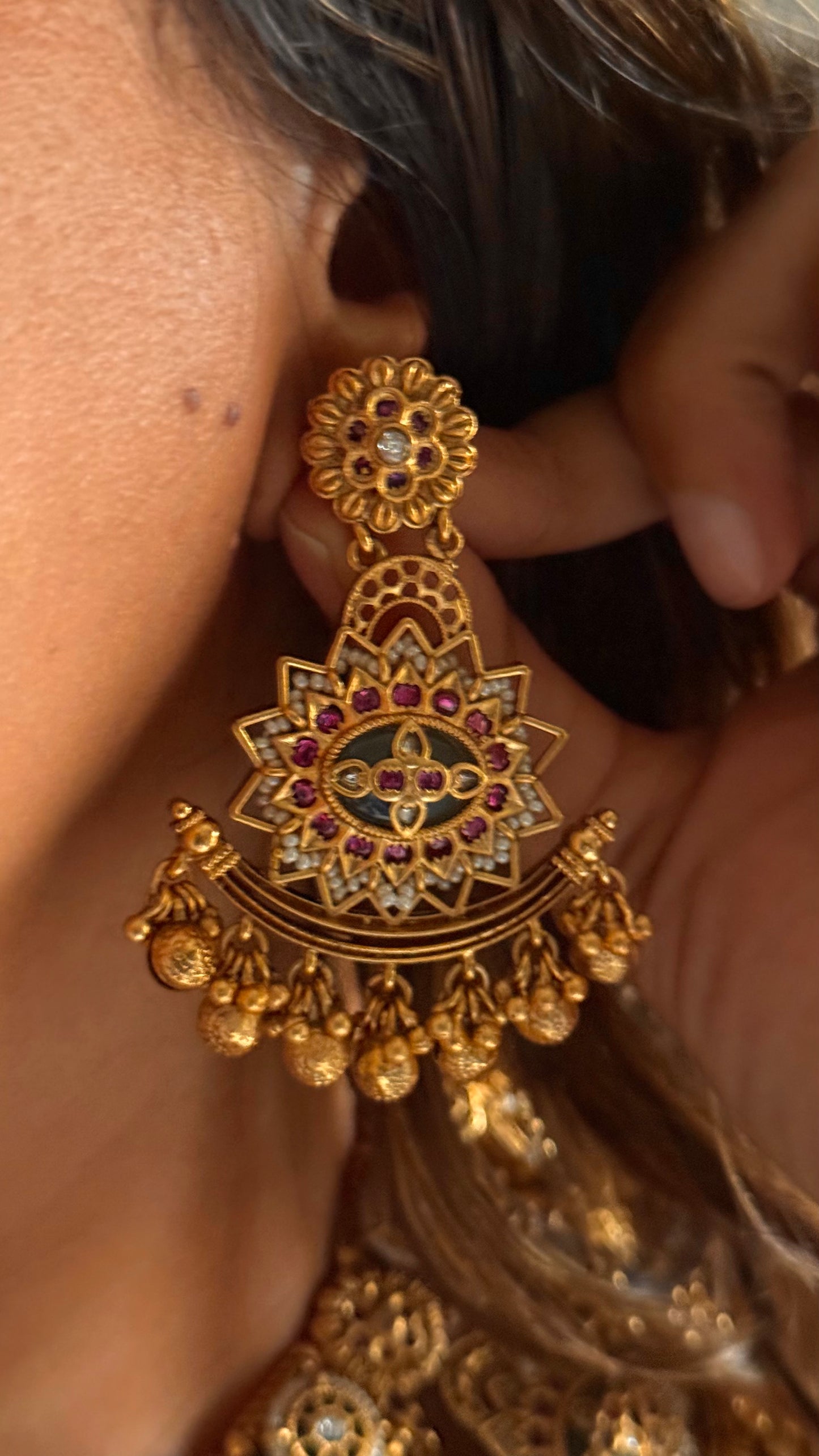 Heritage nakashi gold rajwada bridal Necklace