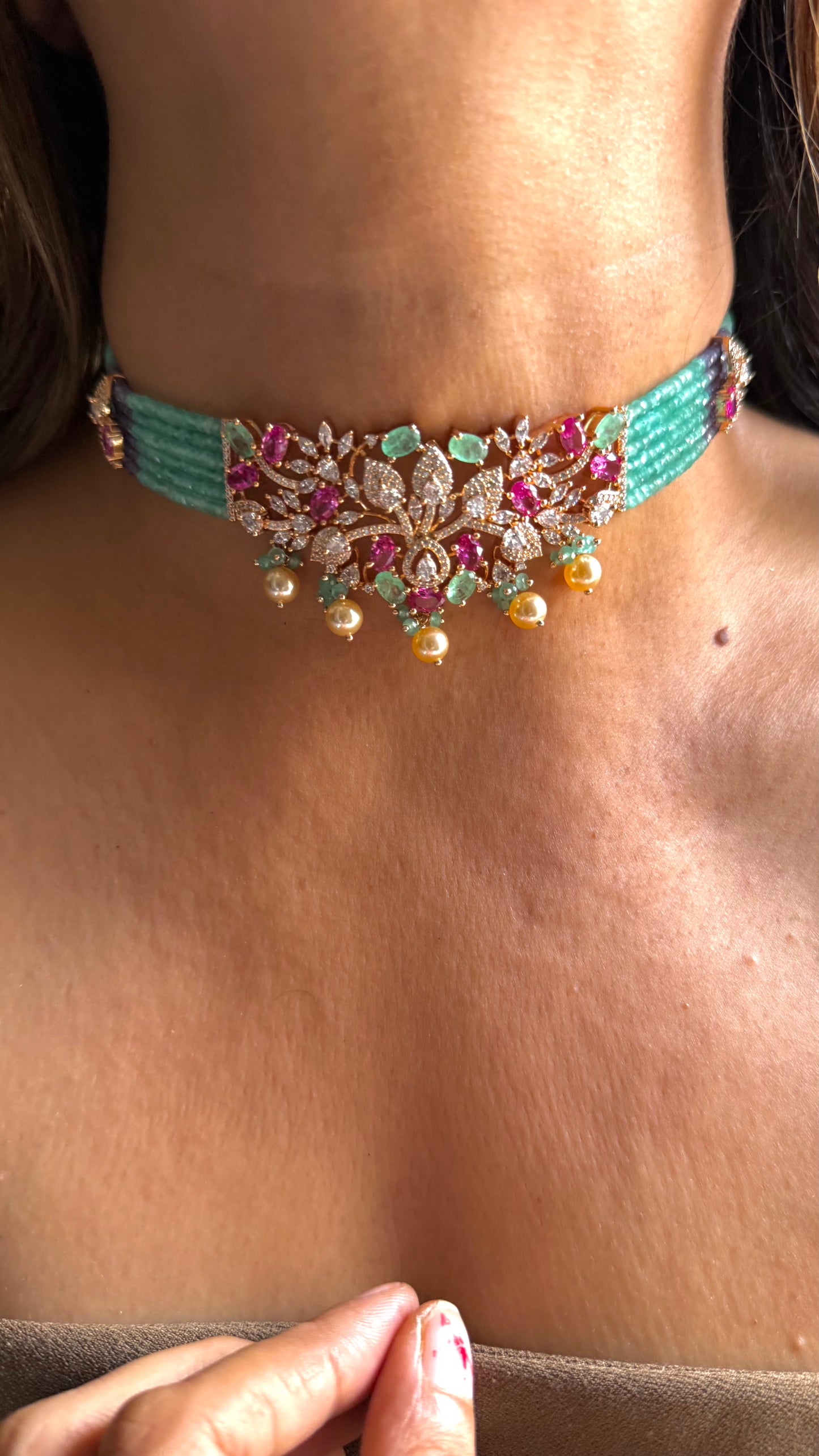 Maintenance of fire, Saurav necklace ￼
