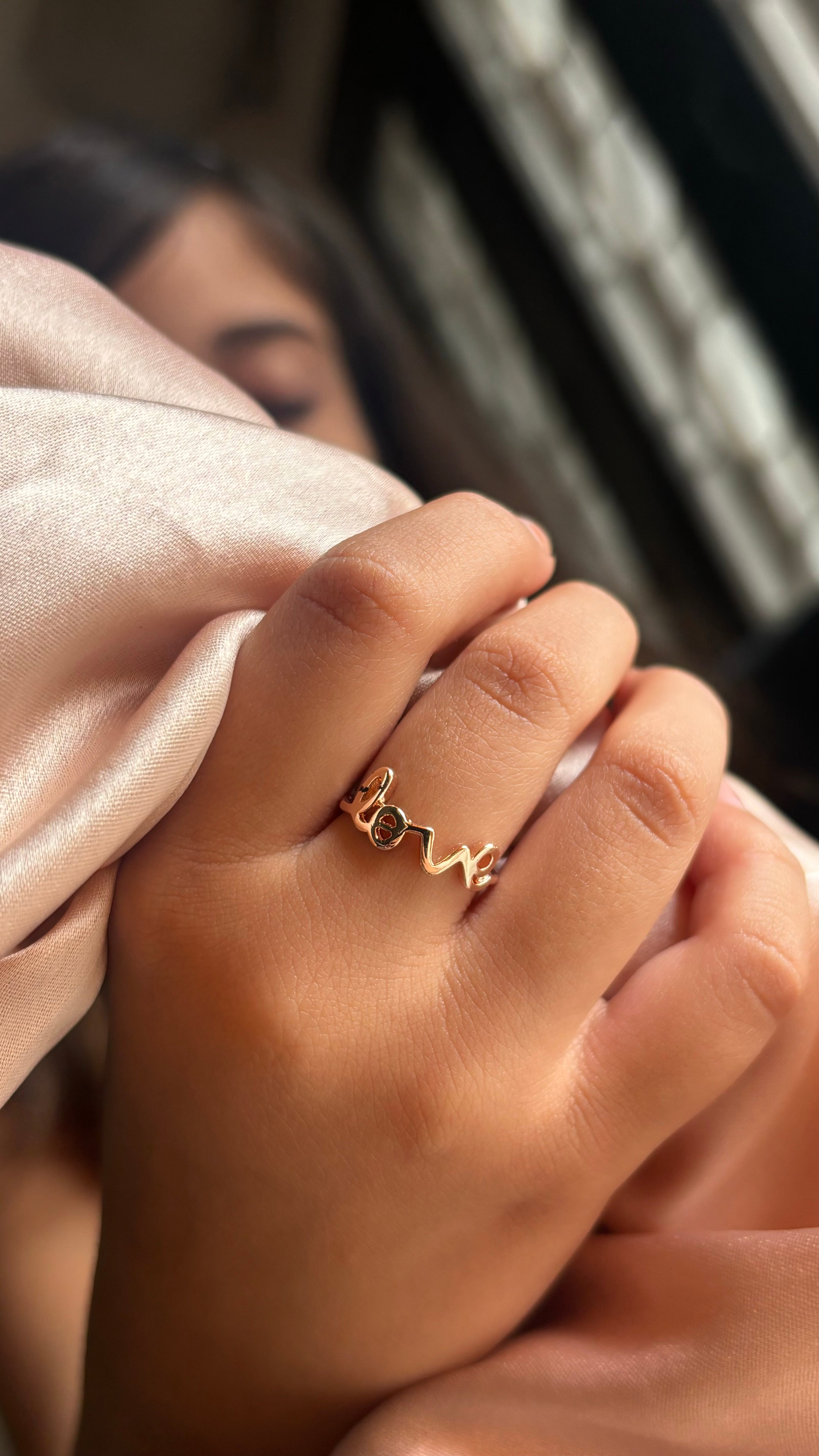 Love adjustable kids ring