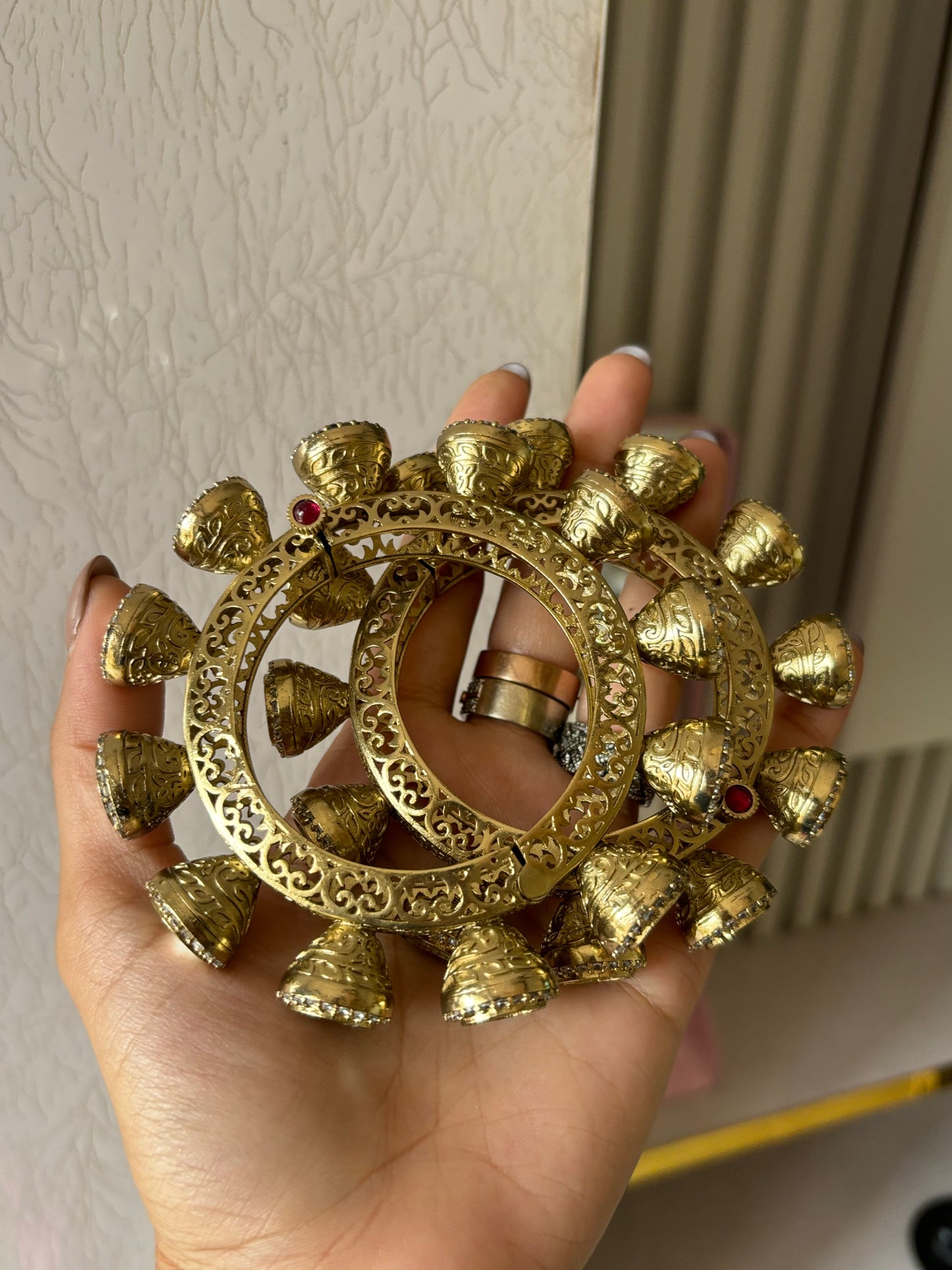 Uncut Polki bangles