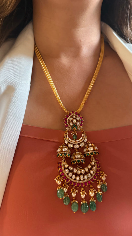 Paachi heritage designer necklace