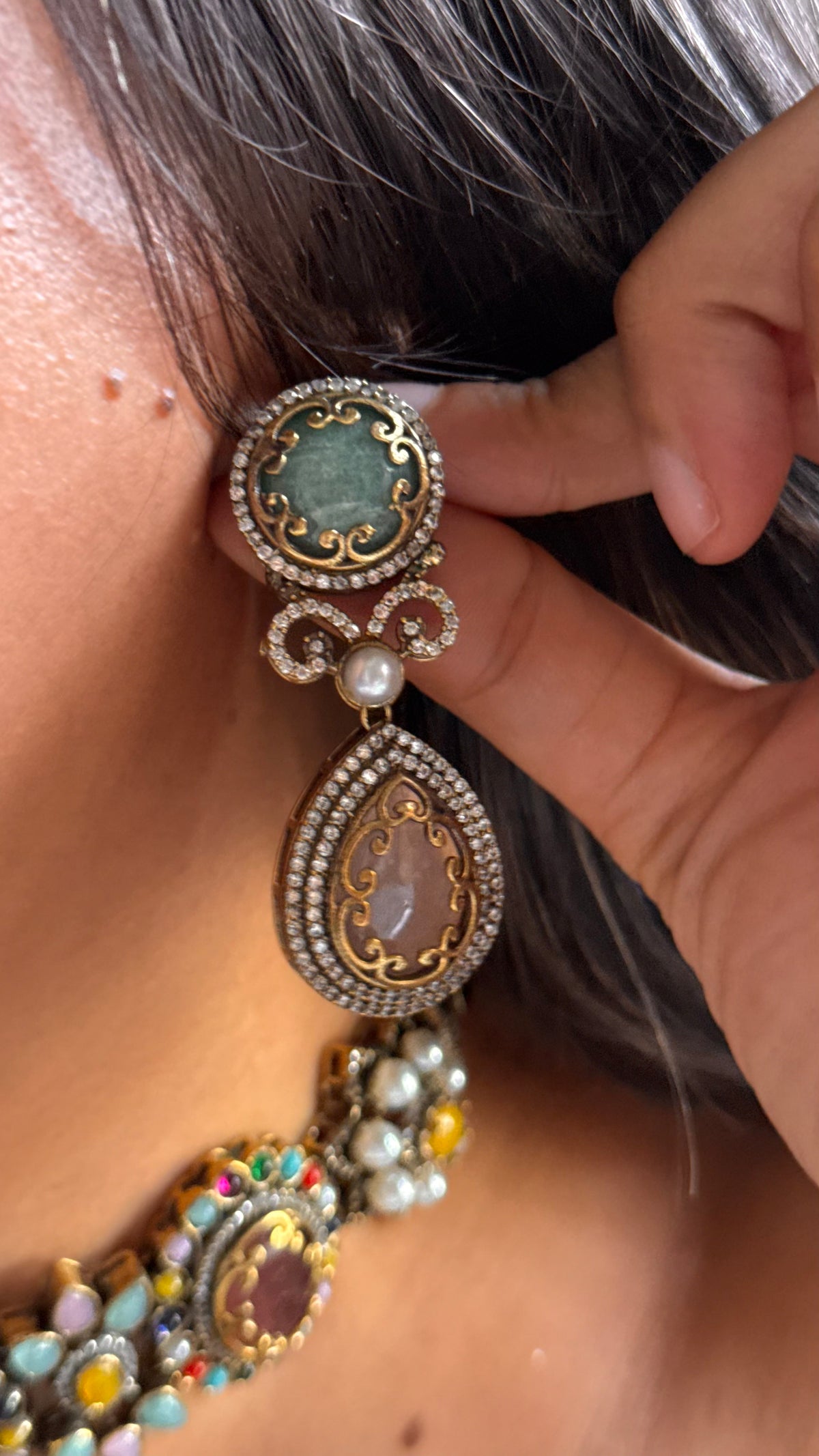 Sabhyasachi inspired statement choker