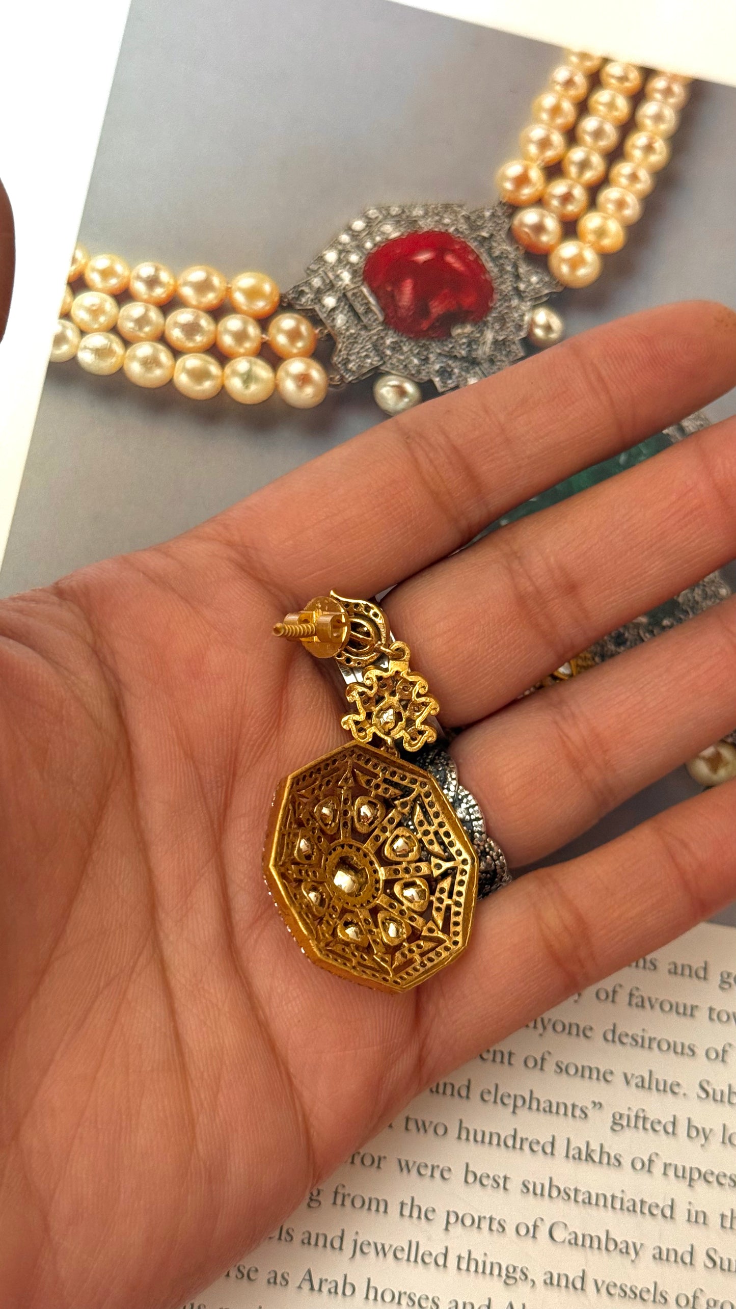Real moissanite Victorian earrings