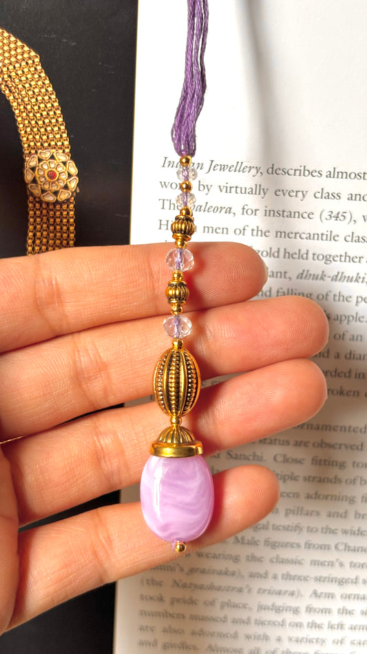 Tanzanite lumba Rakhi ( shipping will be extra )