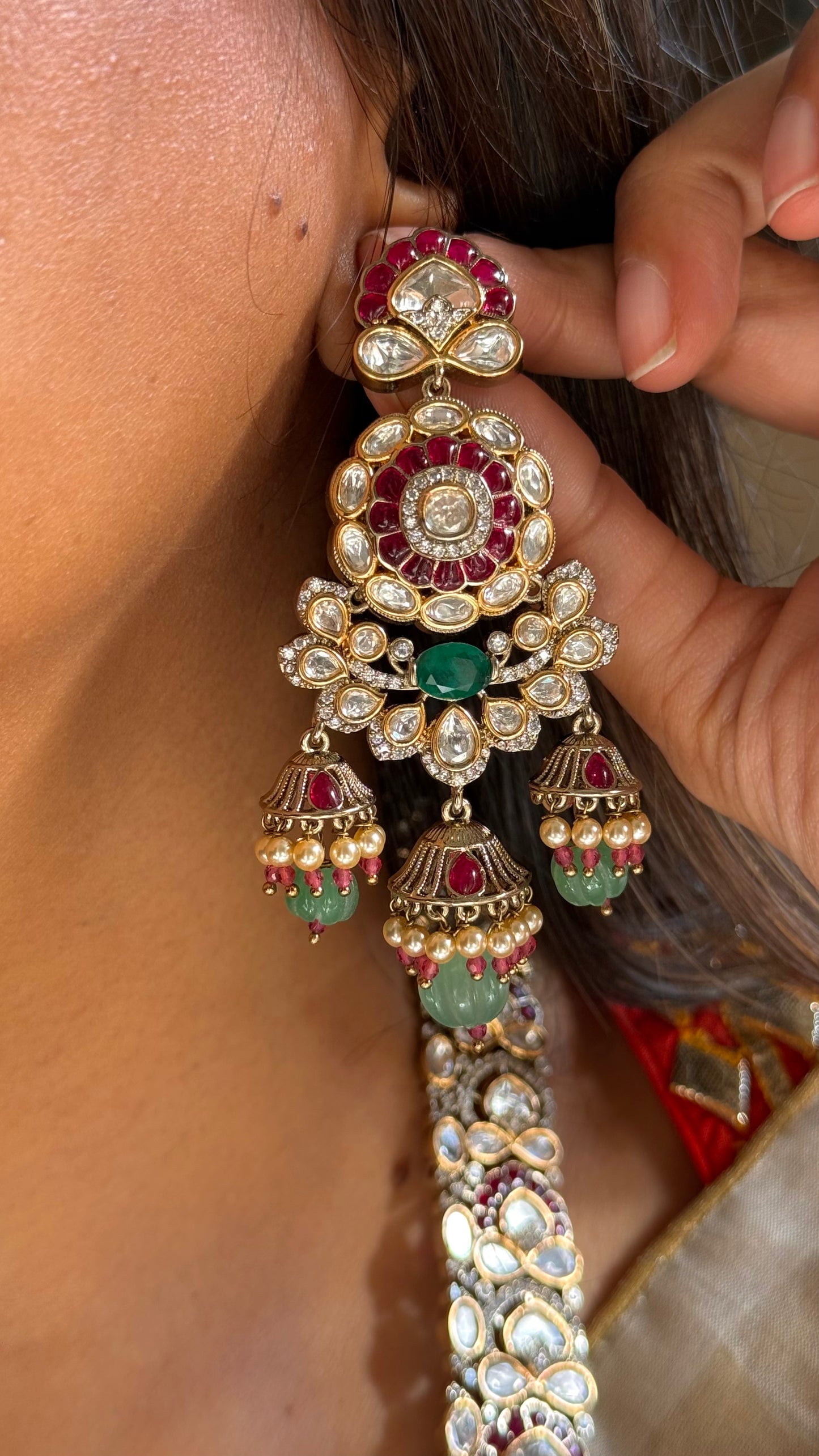 Ruby & Mint heritage Rani haar