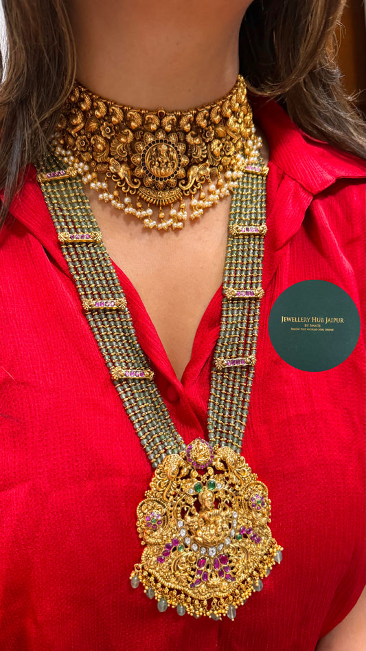 Goddess Laxmi inspired temple combo
