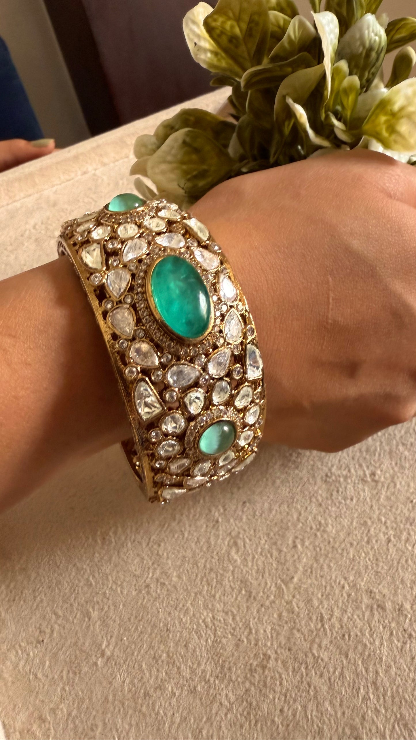 Mint doublet openable bangle