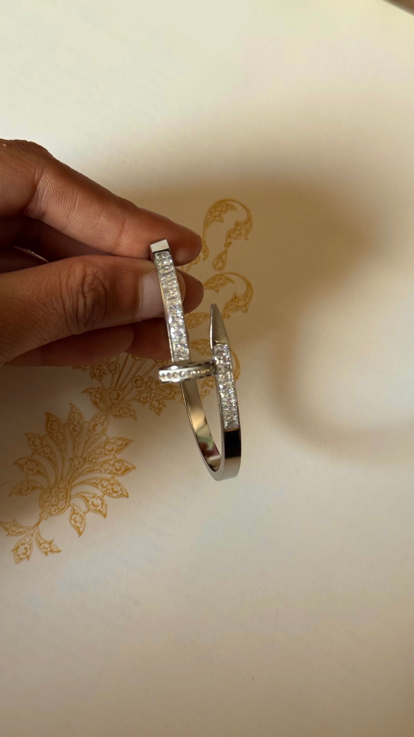 Diamond designer cocktail bracelet