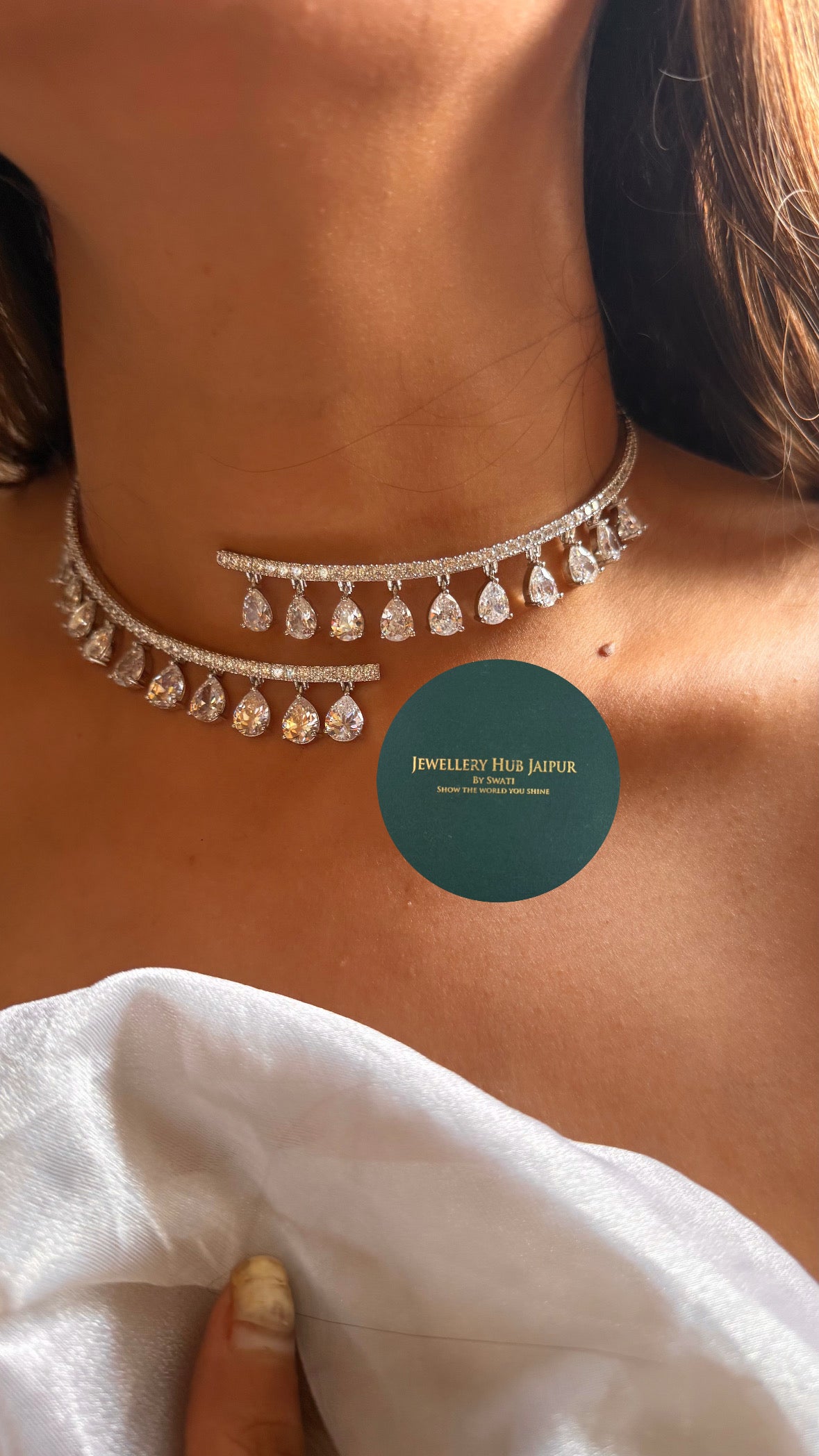 LUMINÉ Diamond hanging designer cocktail minimal set