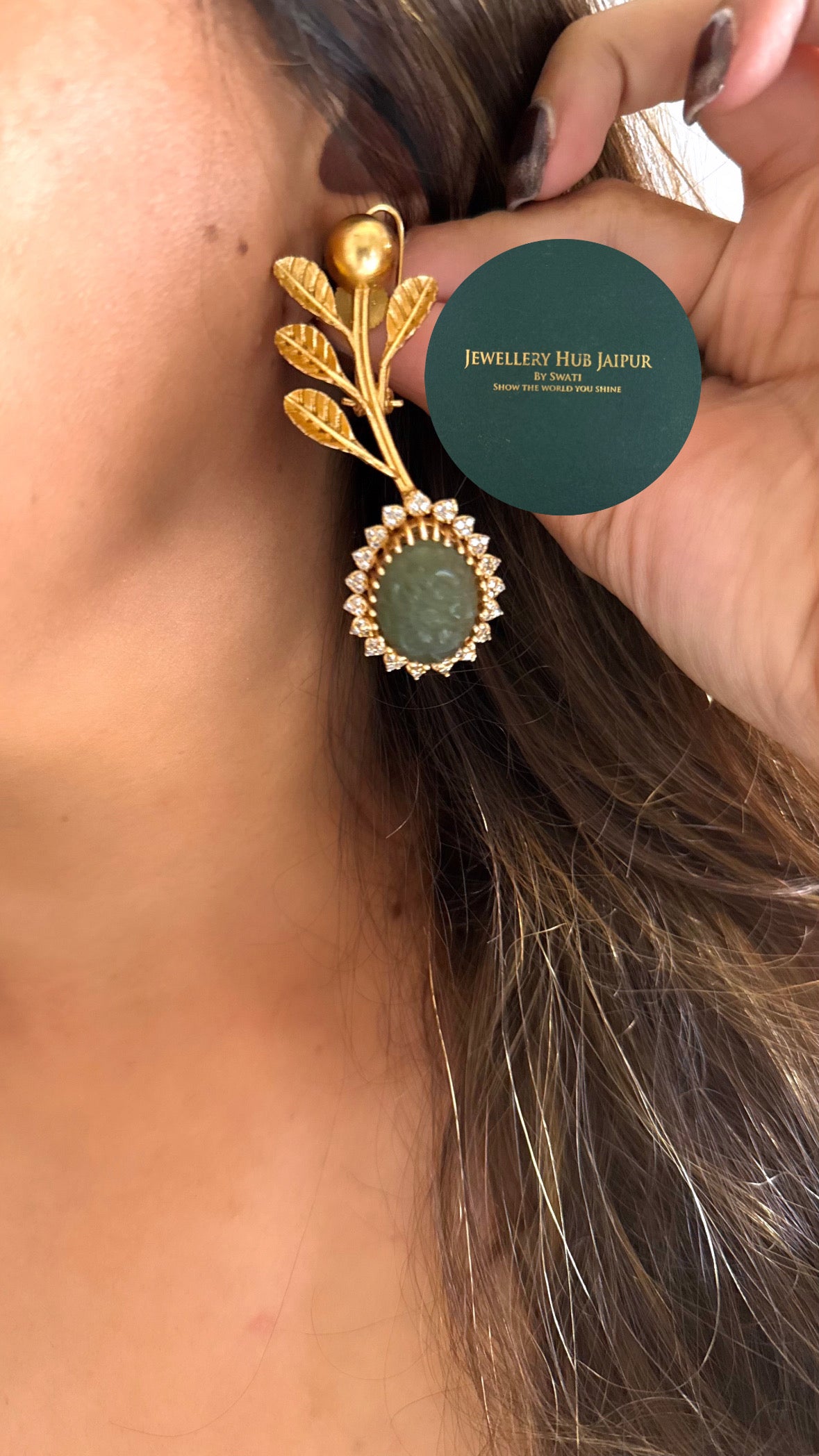 Mathili Sabyasachi inspired mint doublet designer collar set