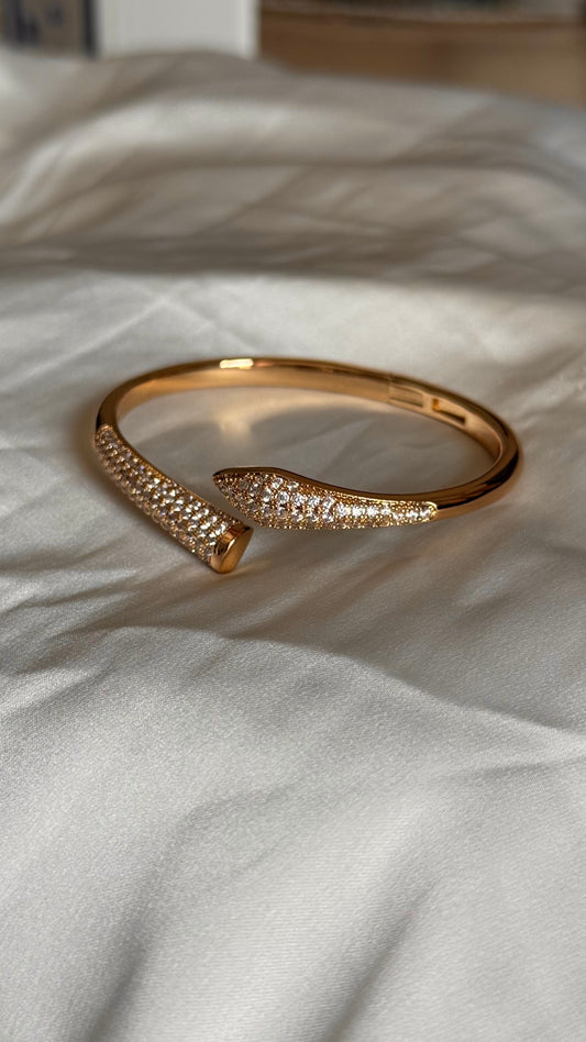 Rose Gold Tone designer diamond bracelet