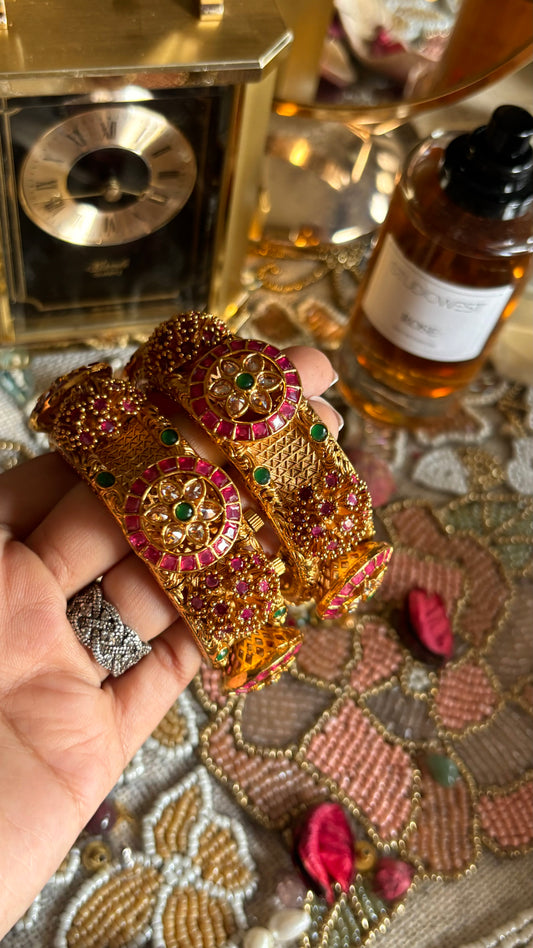 Rajwada ruby bangles