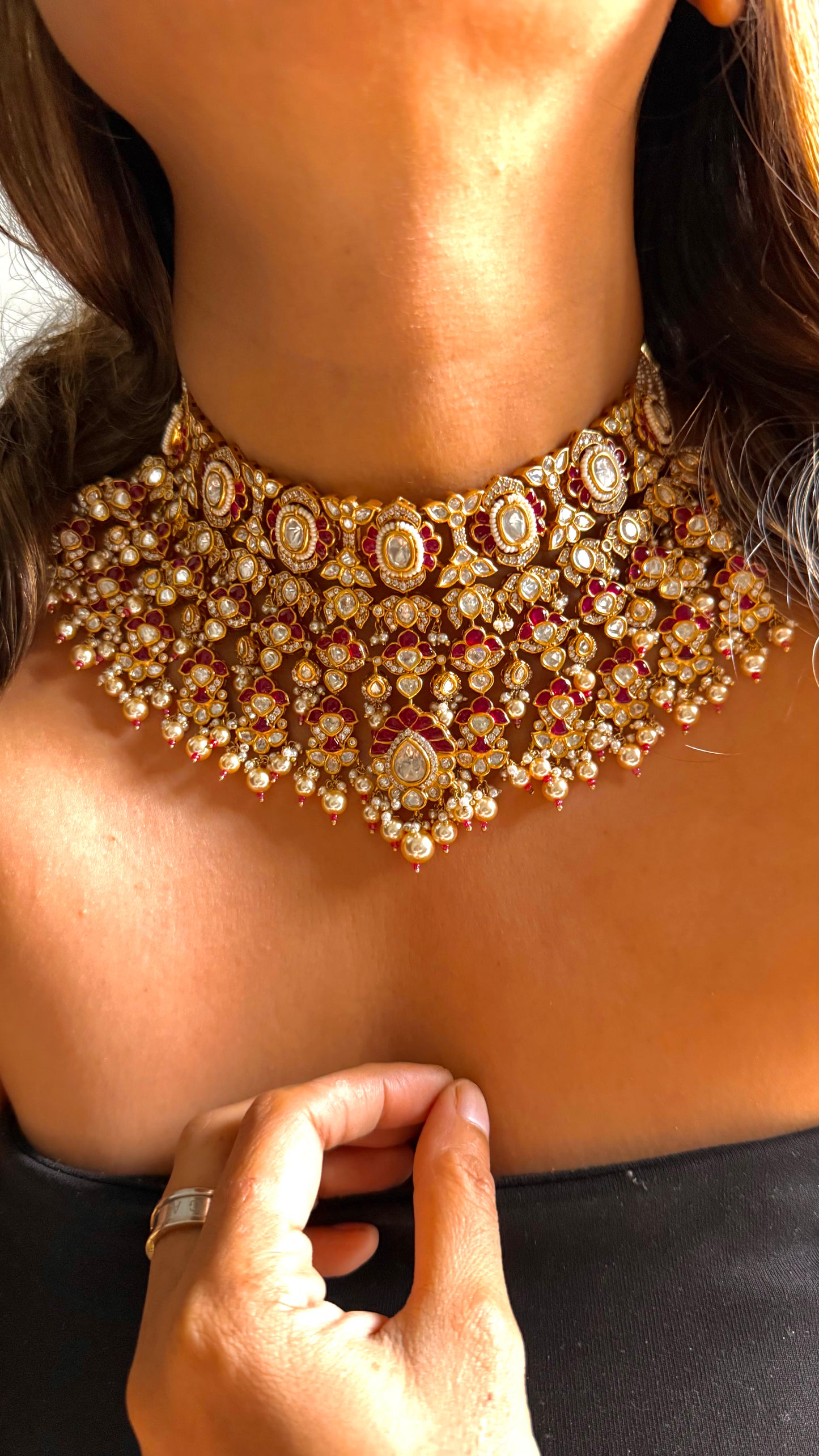 Ruby Heritage bridal choker