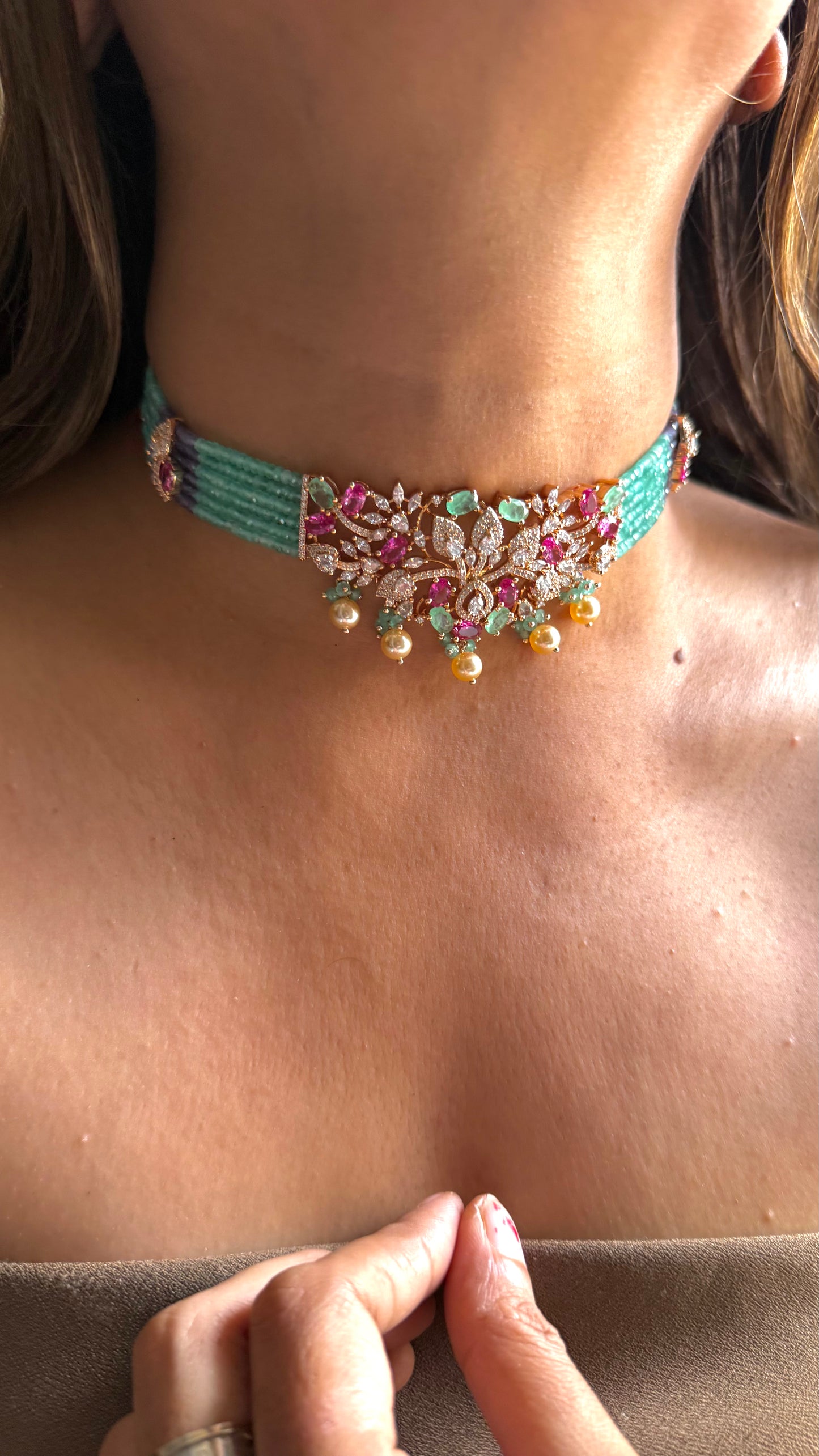Maintenance of fire, Saurav necklace ￼