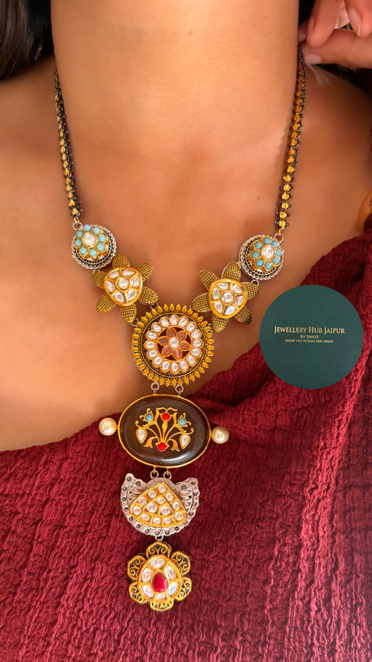 Sabhysachi inspired designer necklace