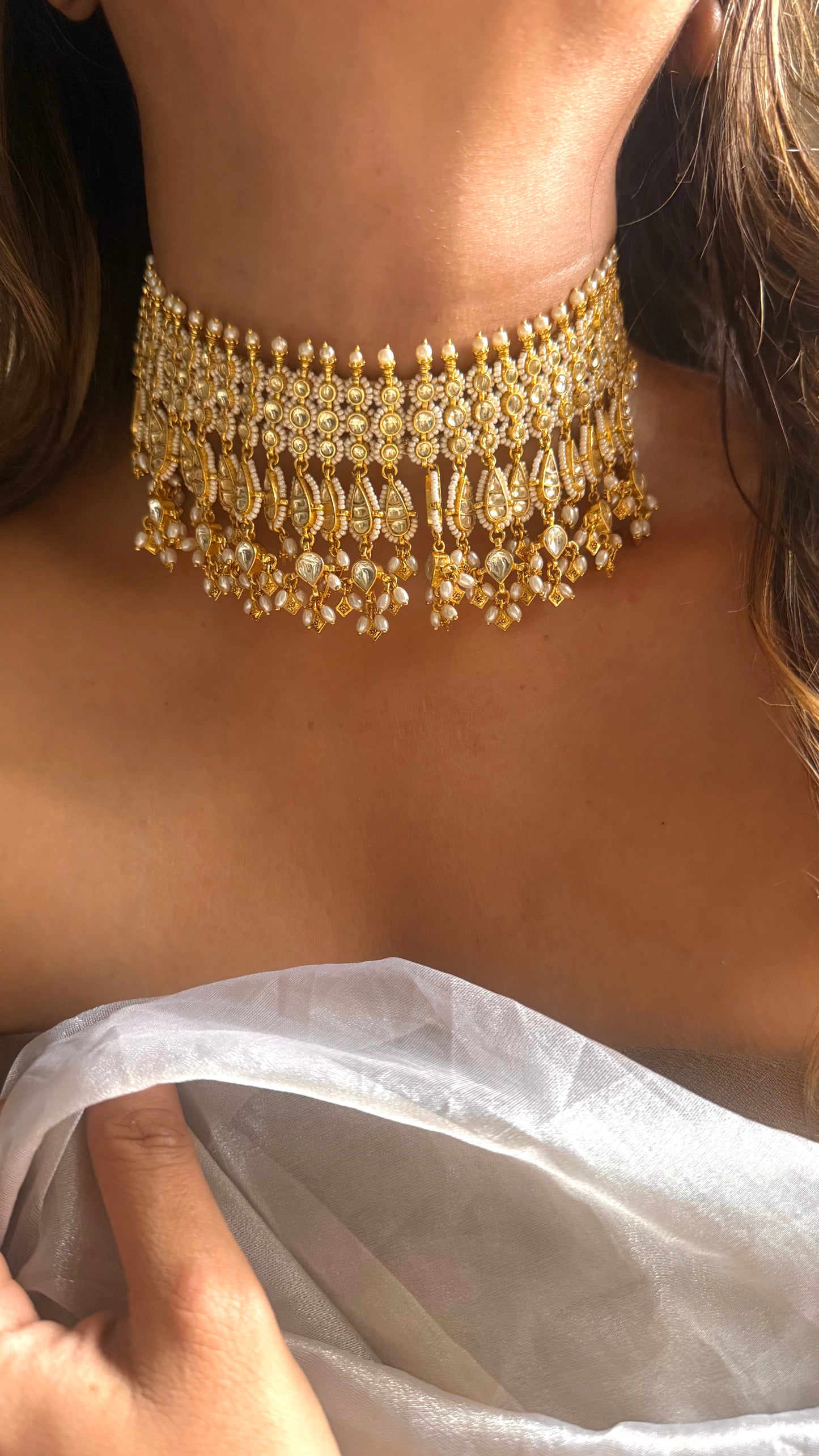 Paachi Kundan Polki statement Choker