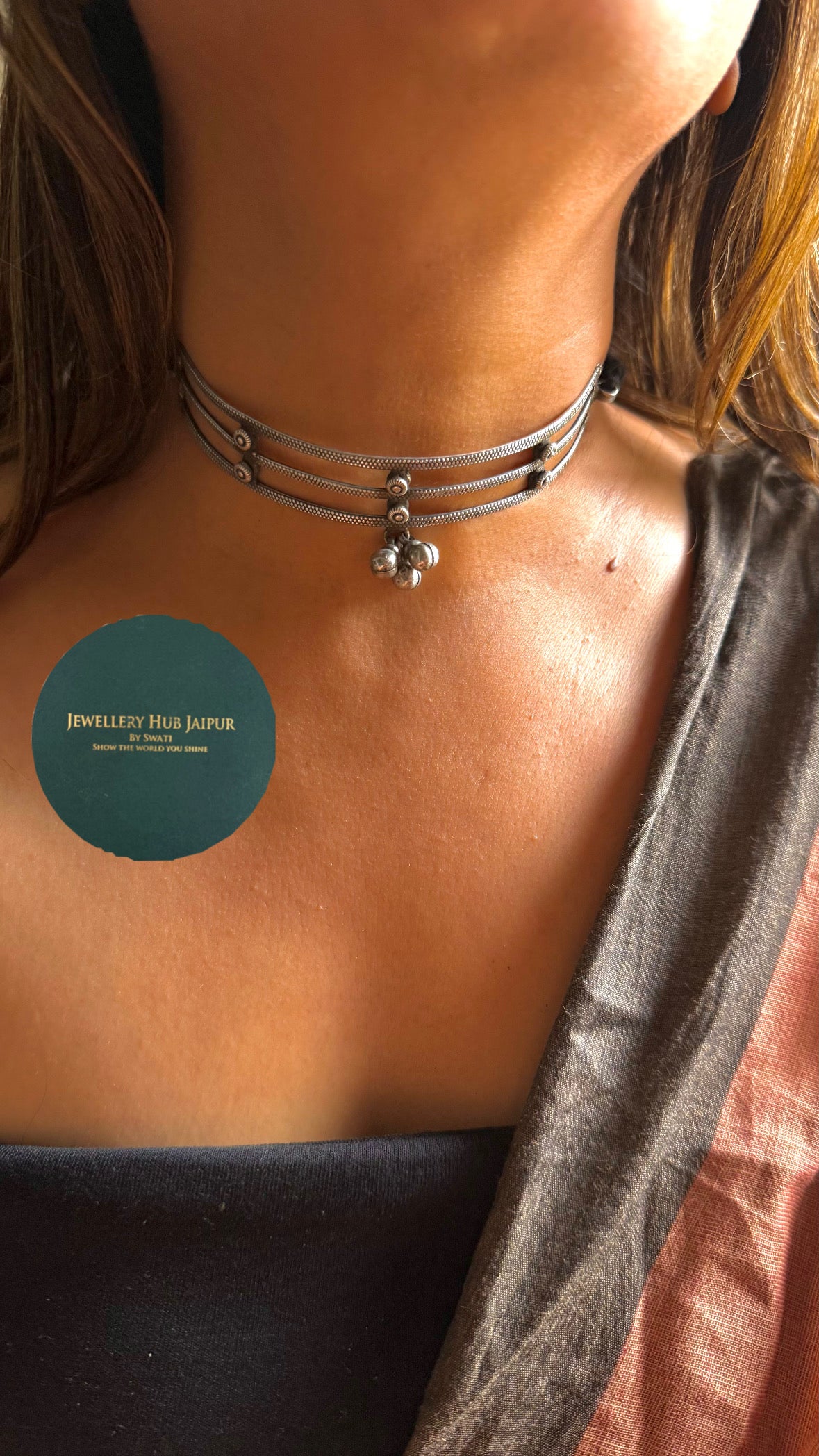 Minimalist Bhil Tribal Choker