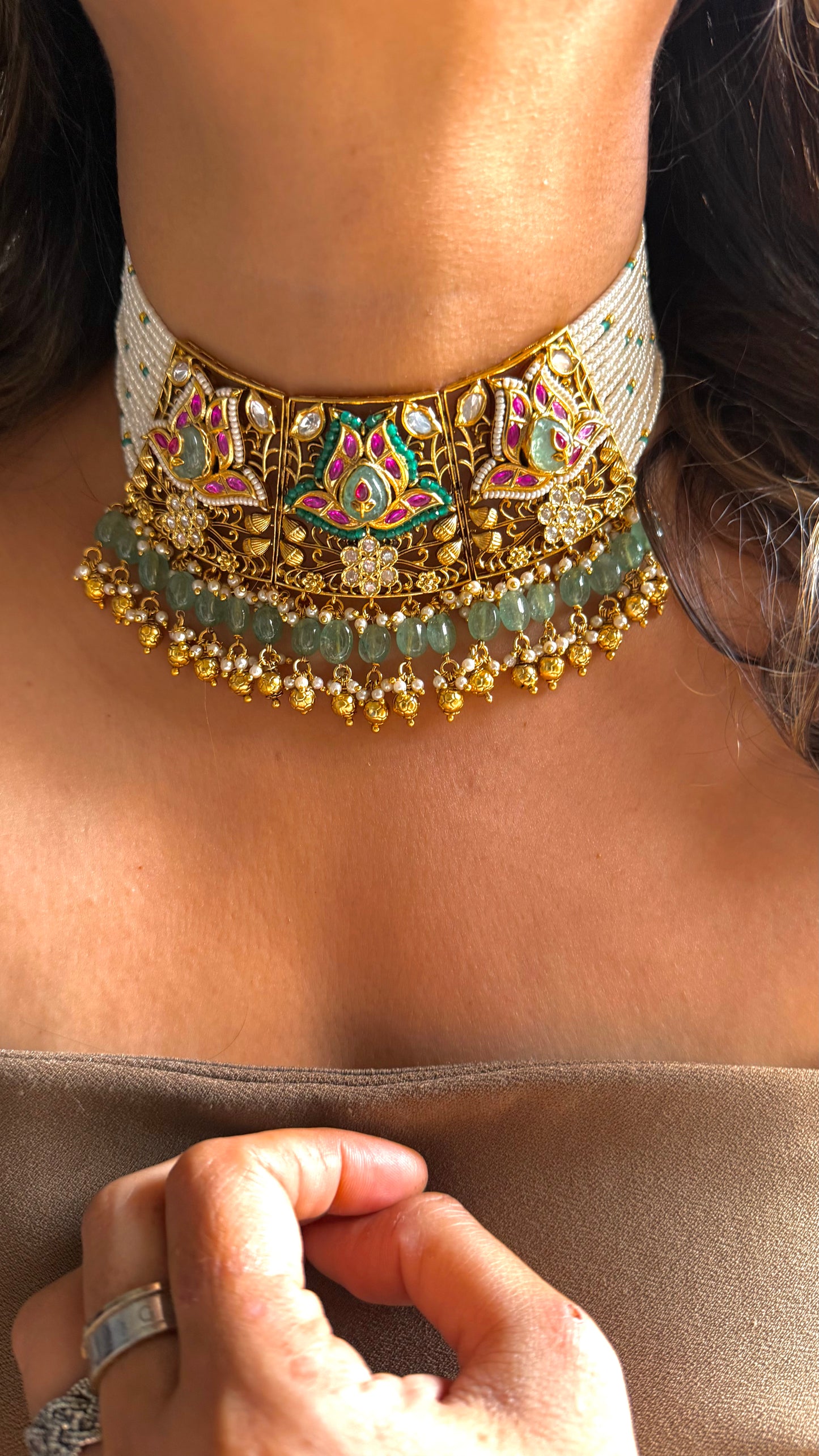 Lotus & Parcock inlay rajwada combo