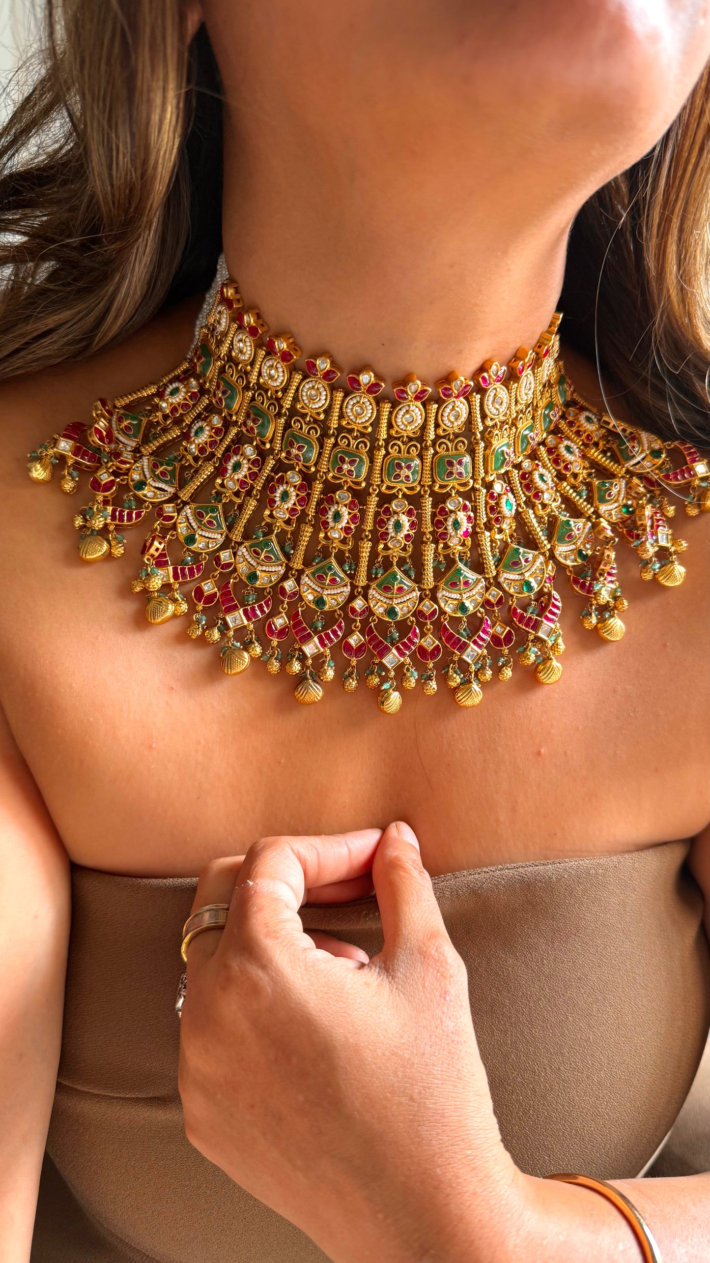 Paachi Designer Heritage Bridal Choker