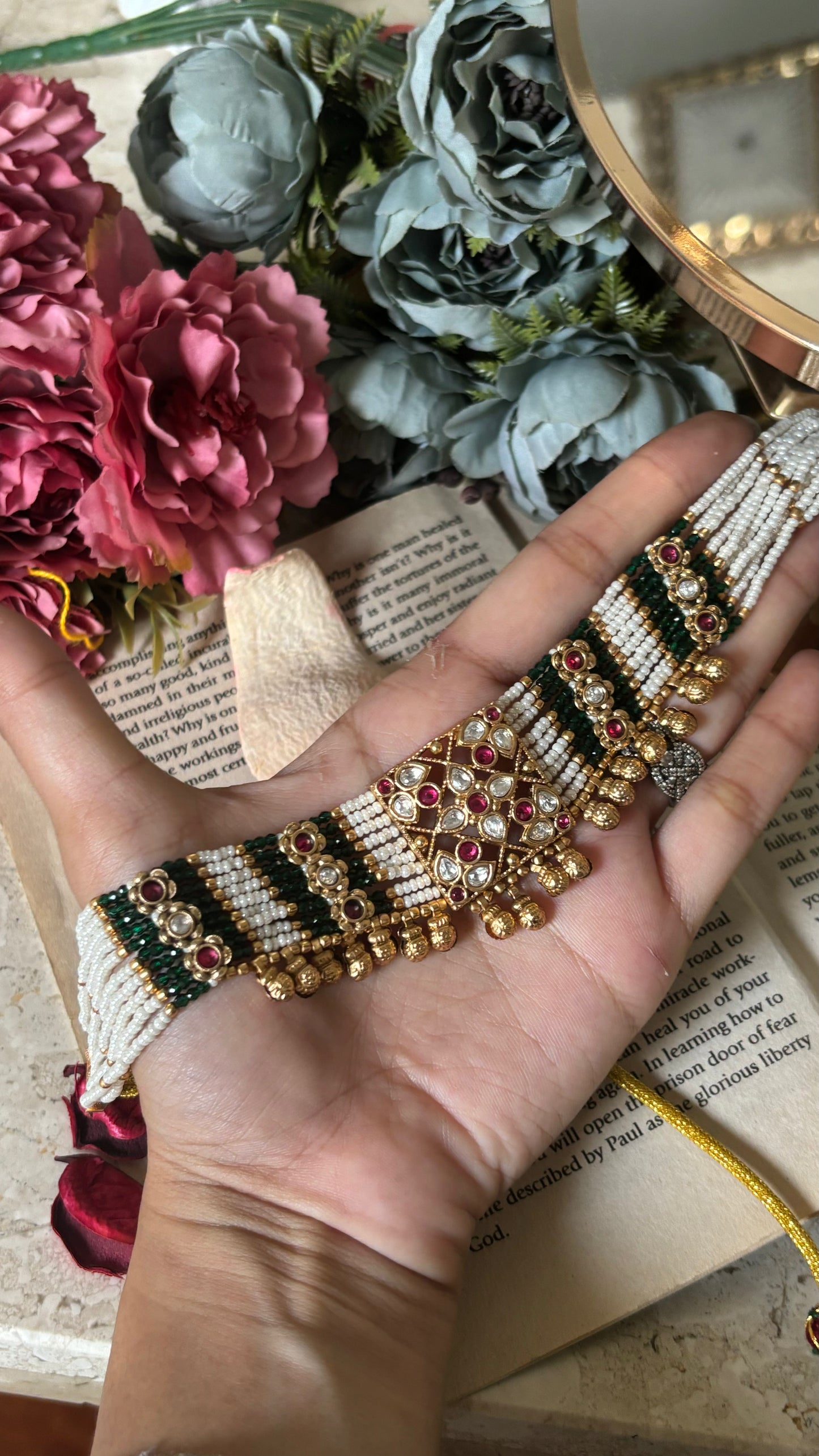 Minimalist Rajwada necklace