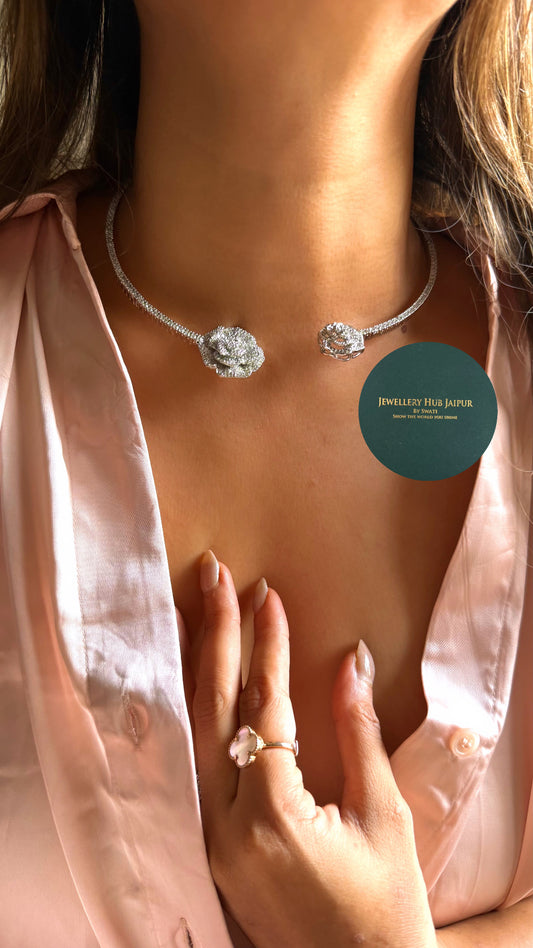 Rose inspired diamond minimal set
