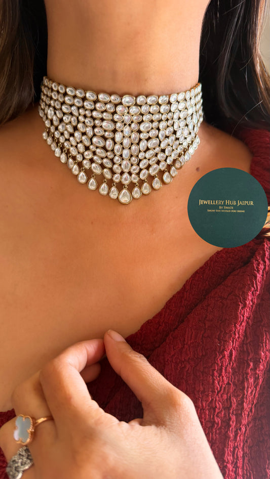 Polki heritage choker- ARUNDATI