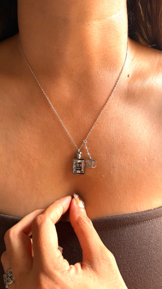 Inspired by channel necklace