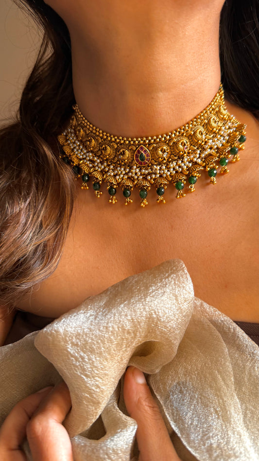 Heritage rajwada necklace