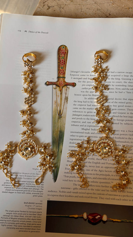 Real Kundan heritage hathphool