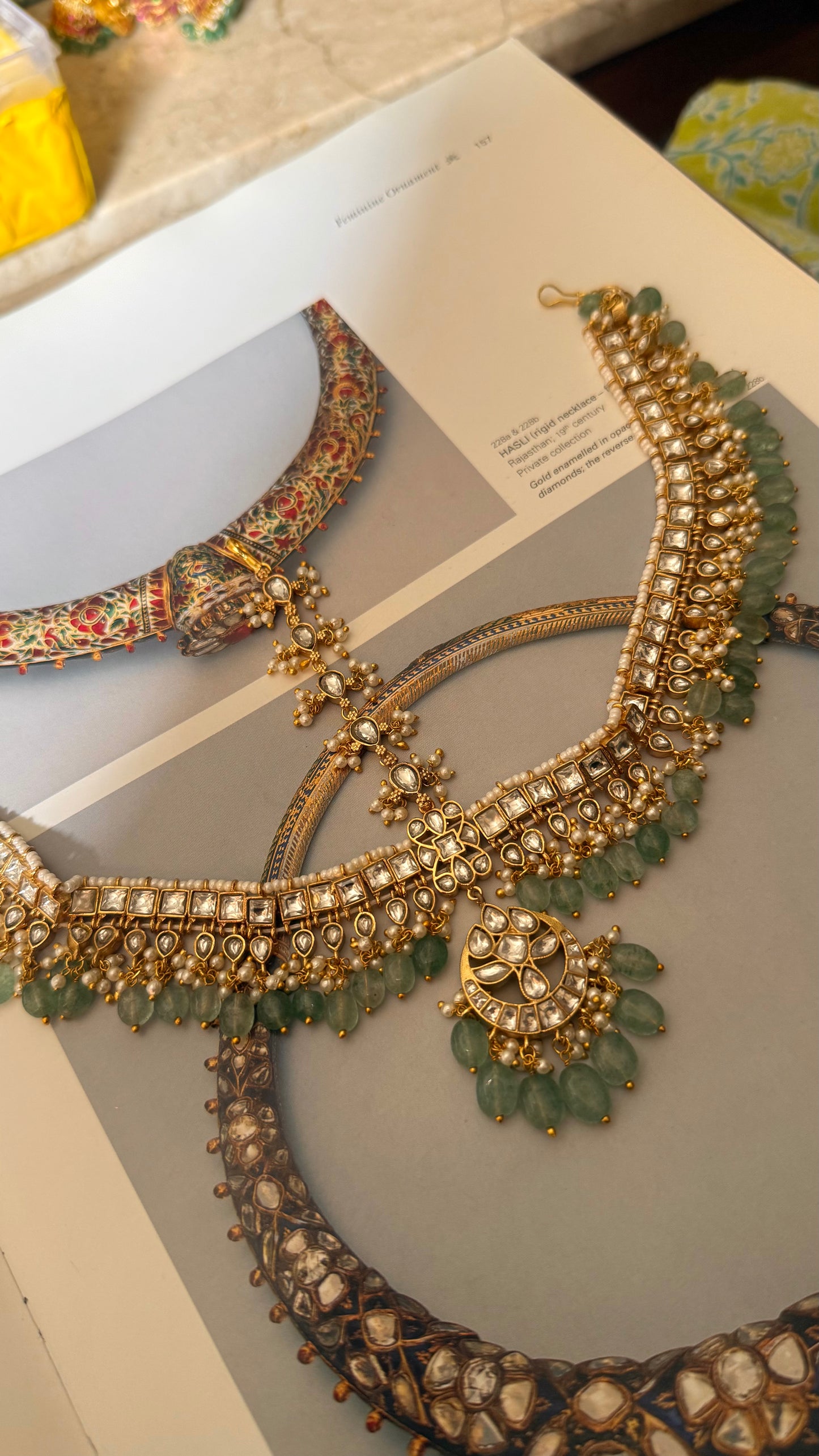 Paachi kundan mathapatti with mint drops