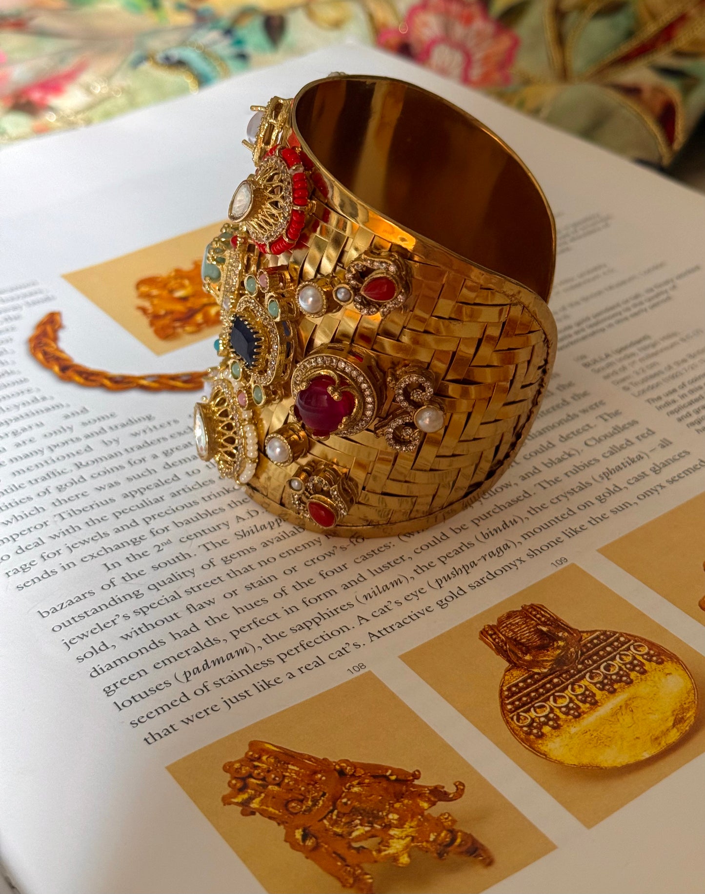 Sabyasachi inspired mint  bracelet