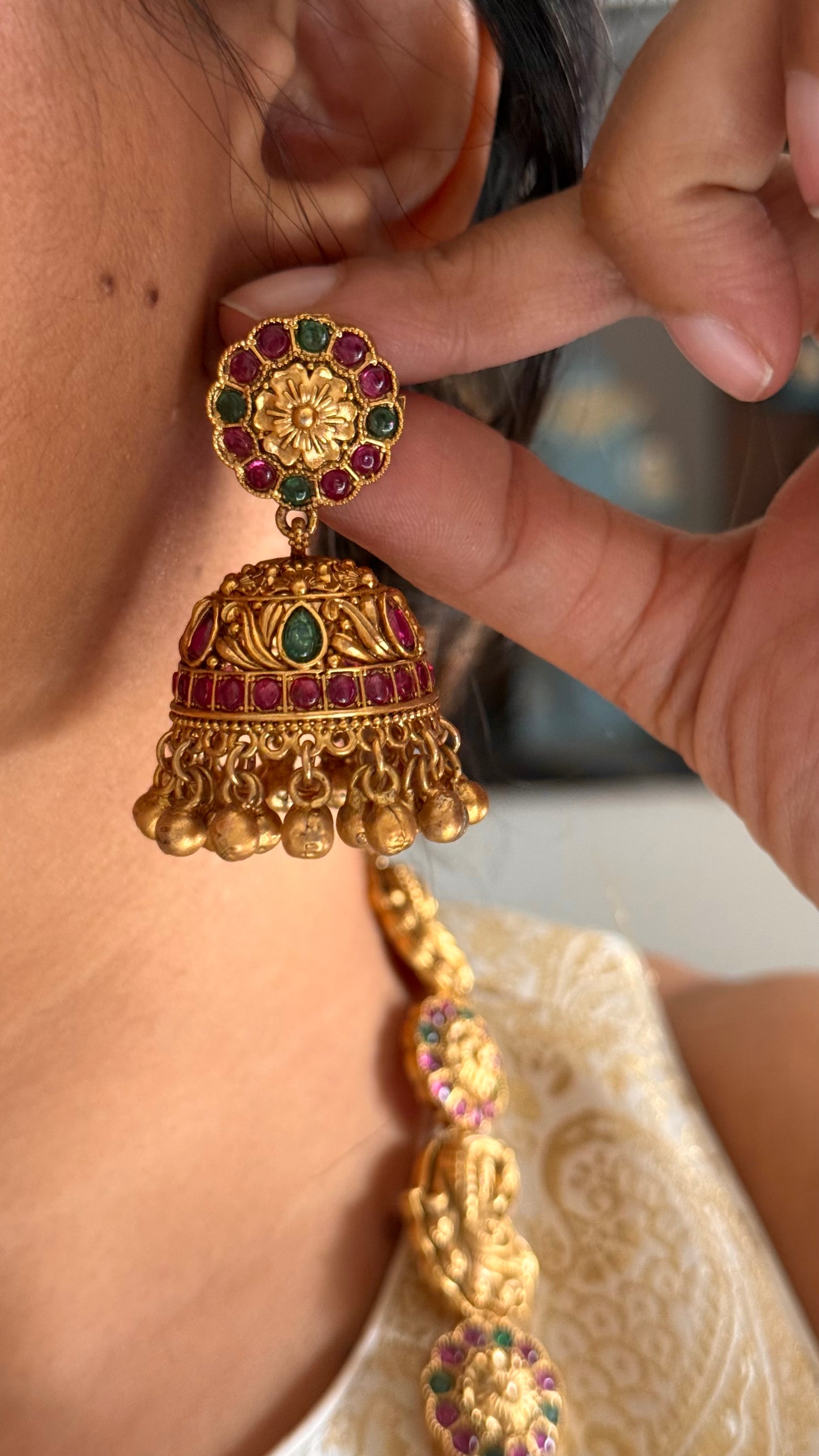 Ram durbar long necklace