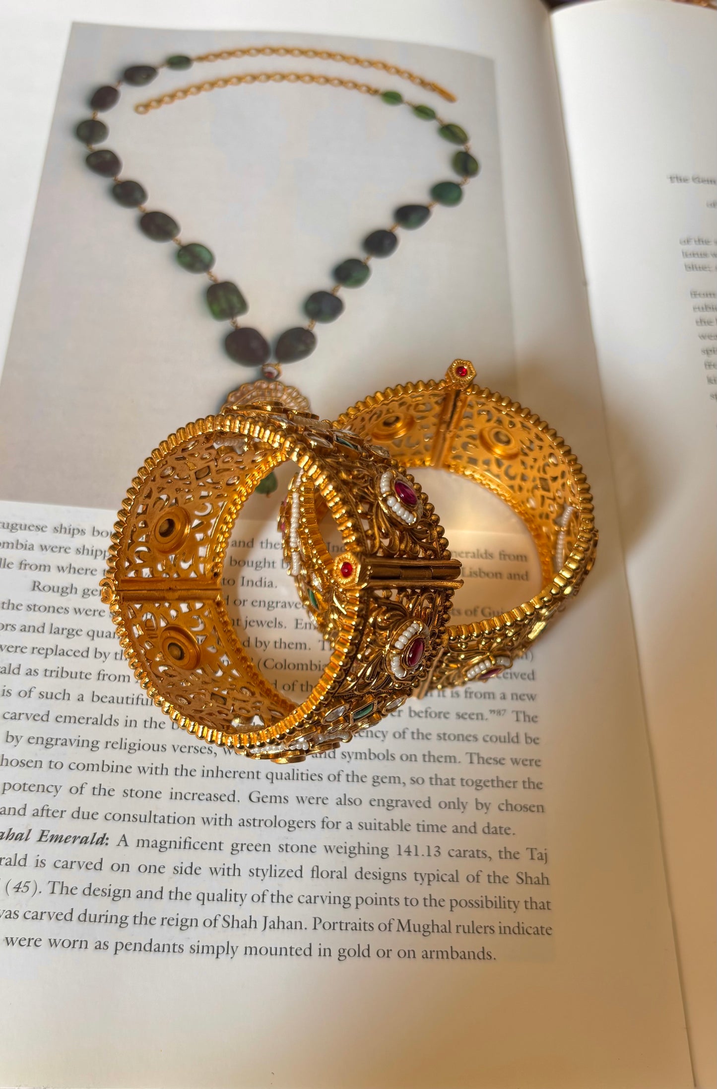 Rajwadi broad ruby bangles