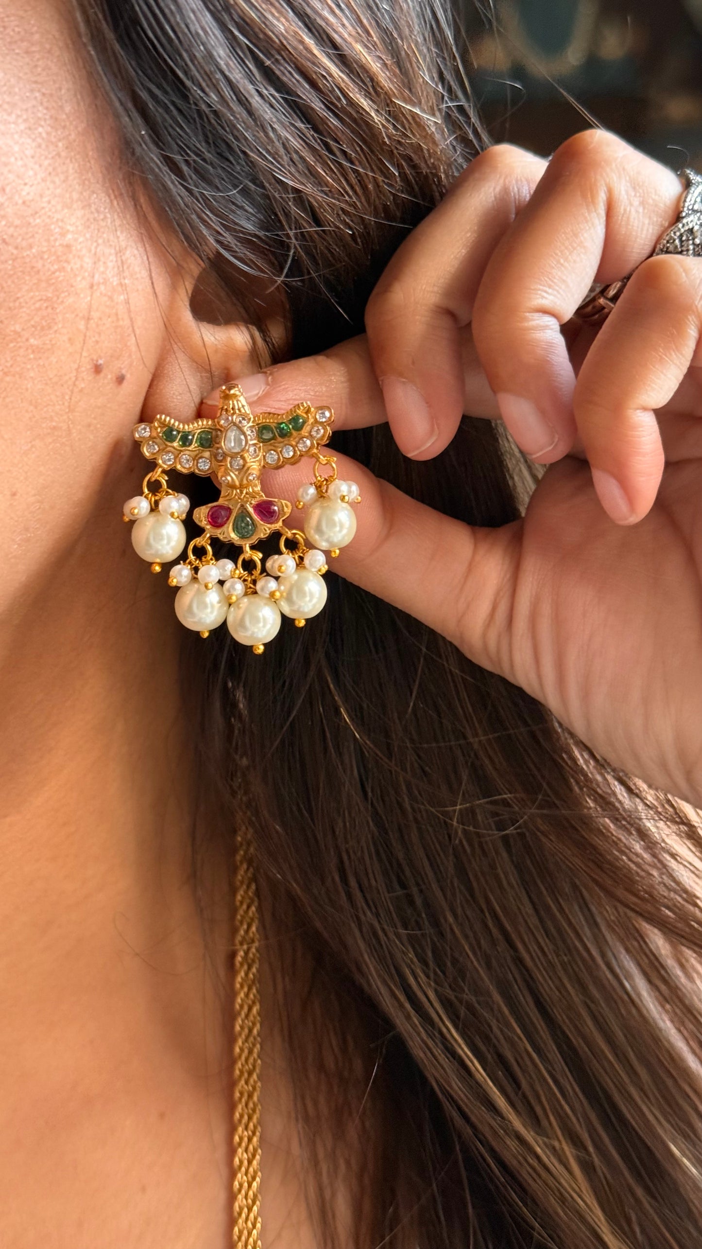 Amrapali inspired pendant necklace