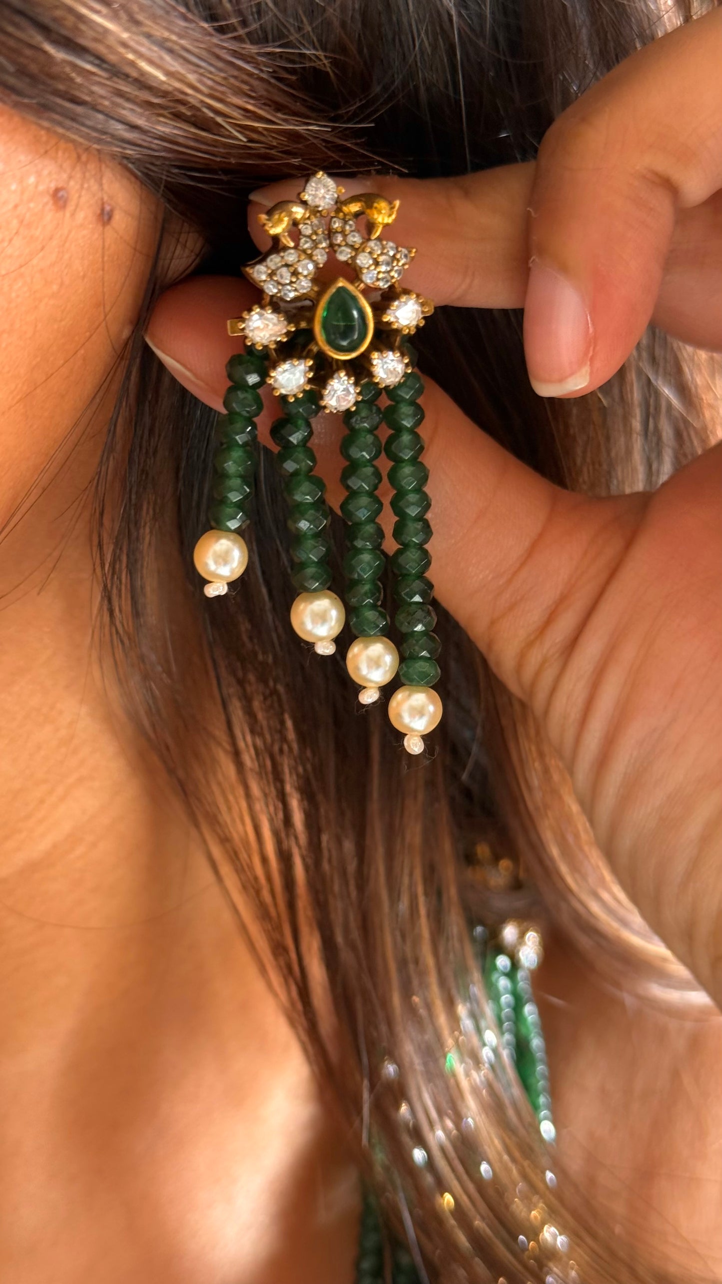 Emerald Victorian 5 layer string