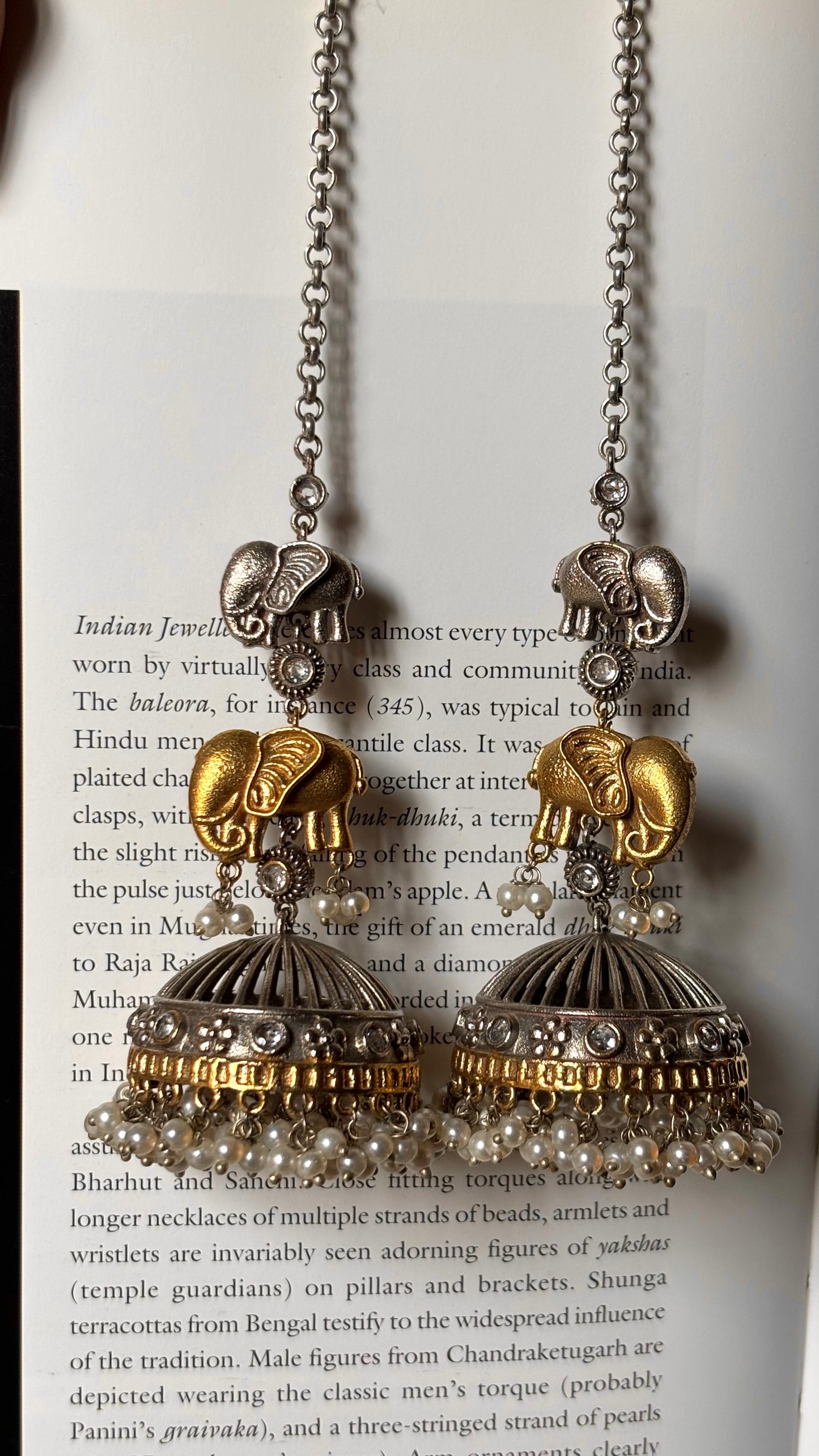 Gajj jhumki tribal Earrings