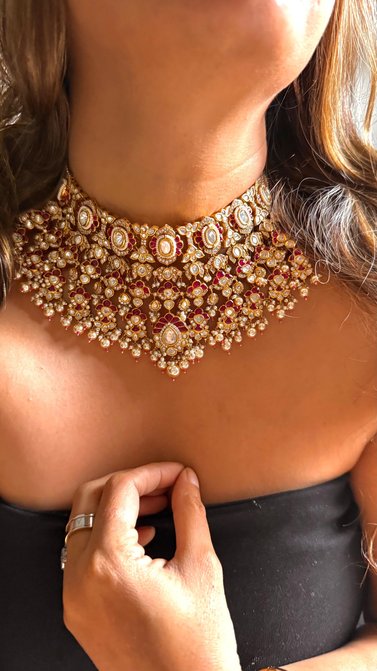 Ruby Heritage bridal choker