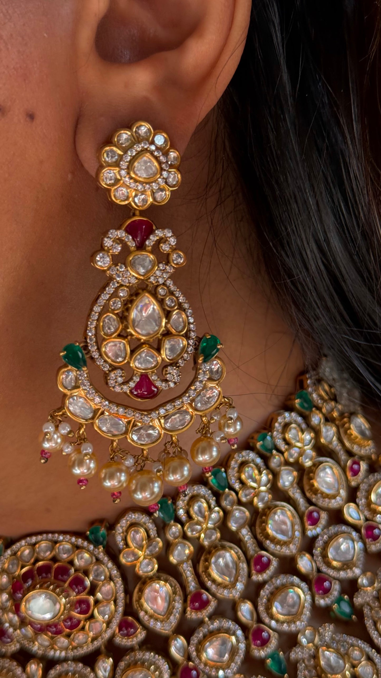 Ruby & Emerald Heritage choker