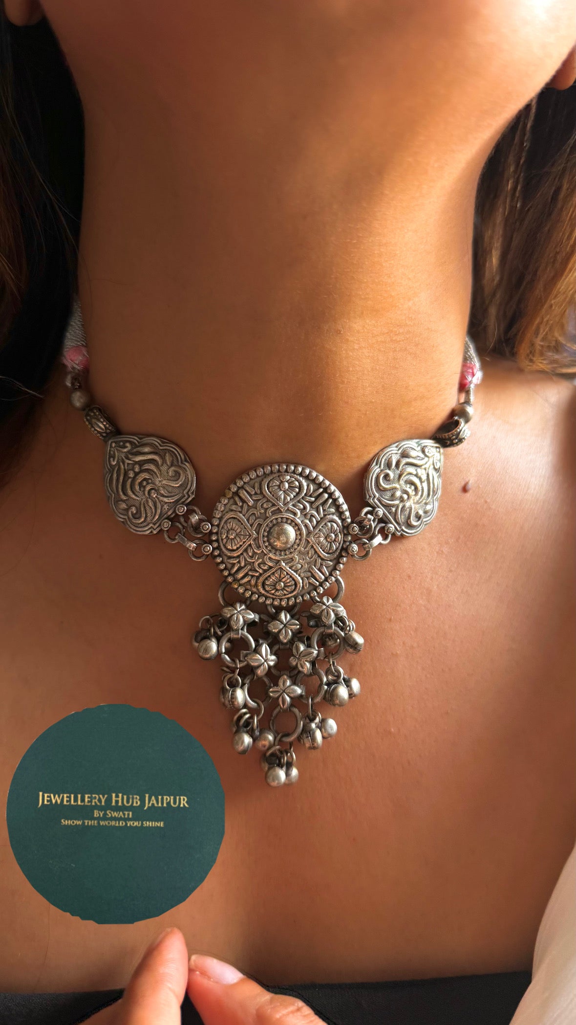 Khasi tribal Medallion Choker