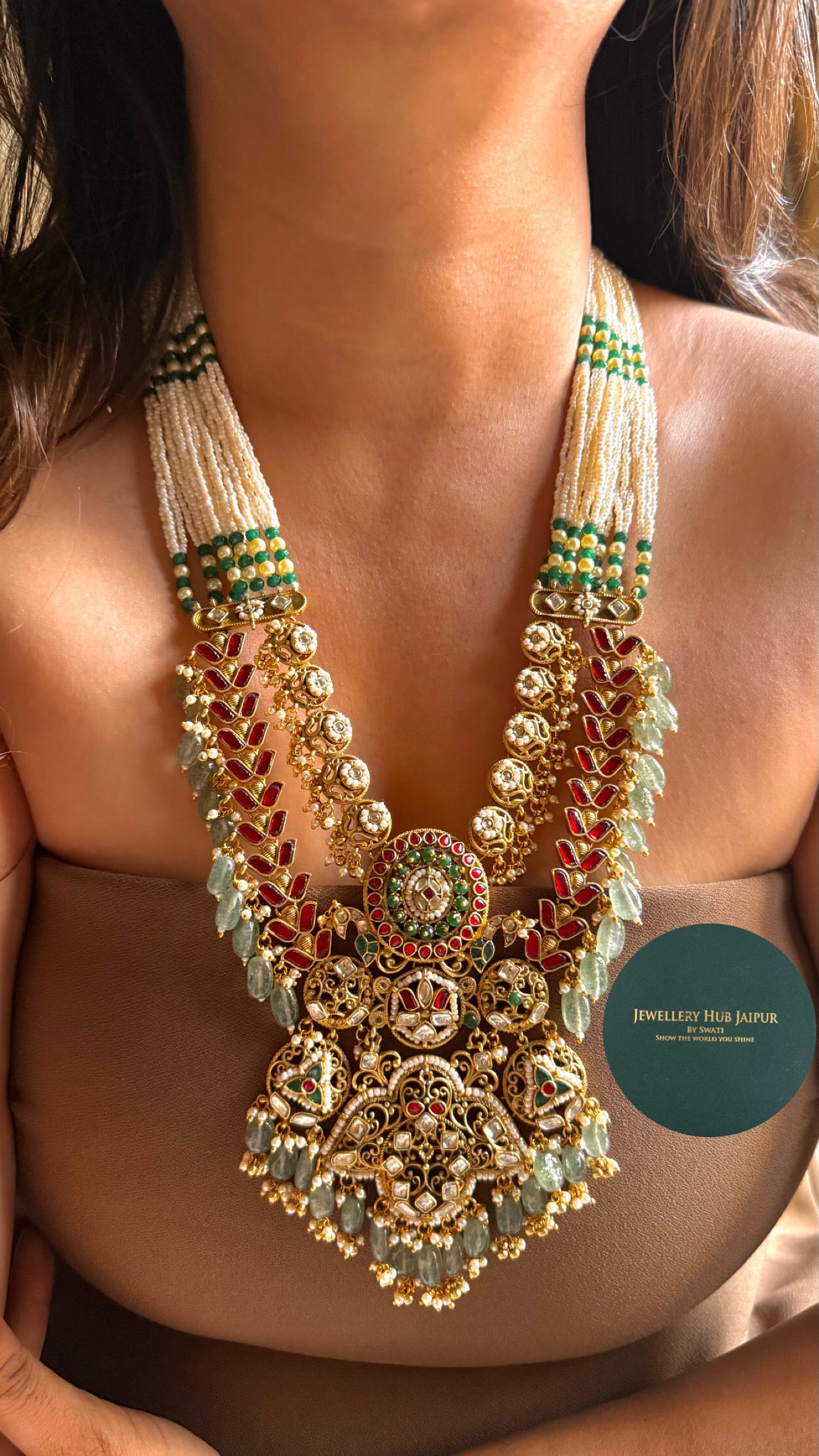 Heritage Rajwada bridal combo Necklace