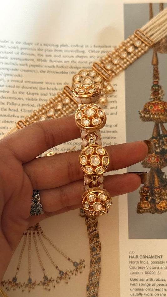 Moissanite floral openable bracelet