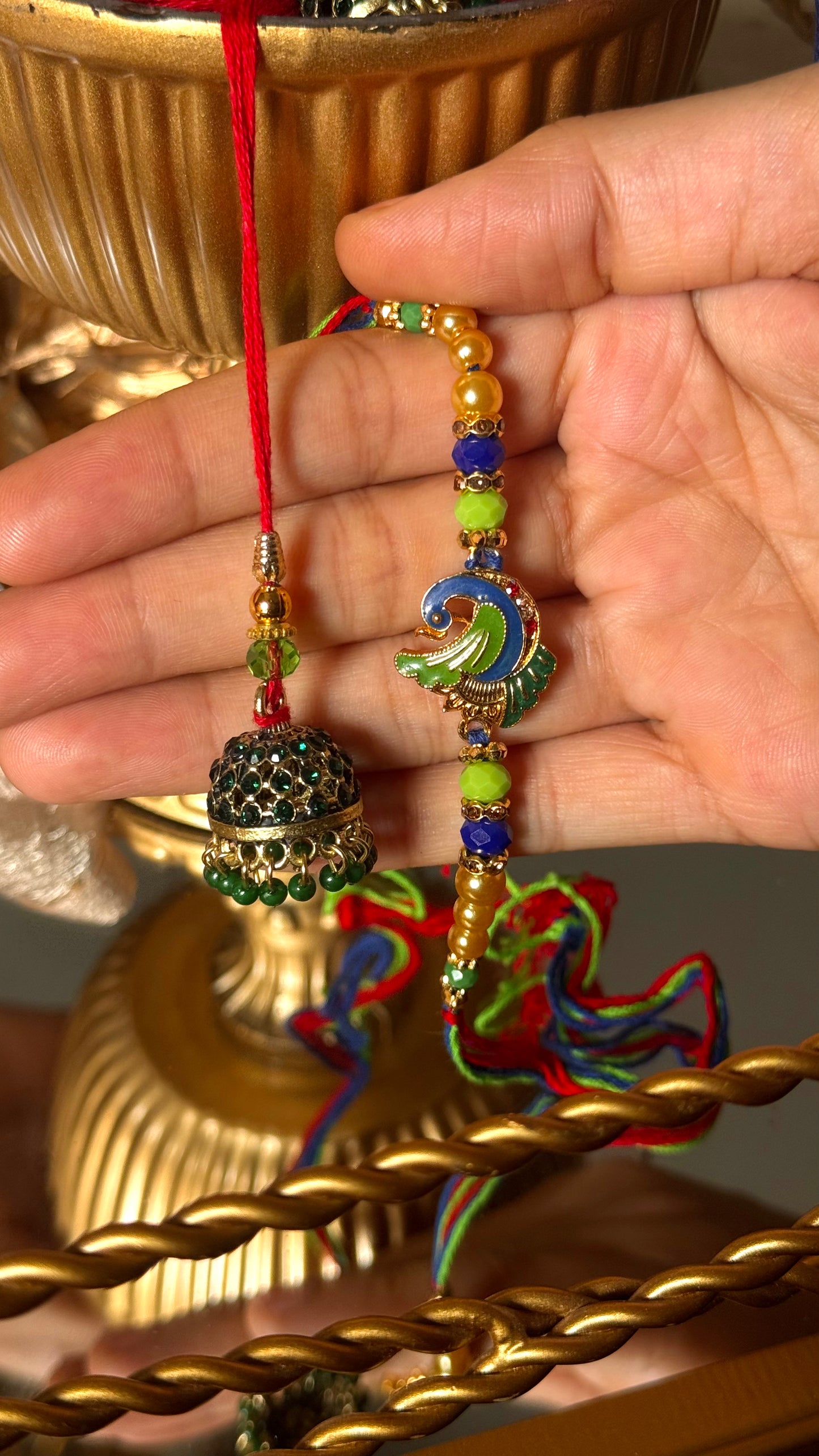 Couple rakhi combo