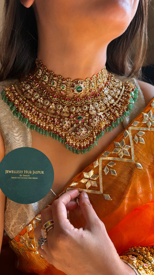 Heritage rajwada bridal choker