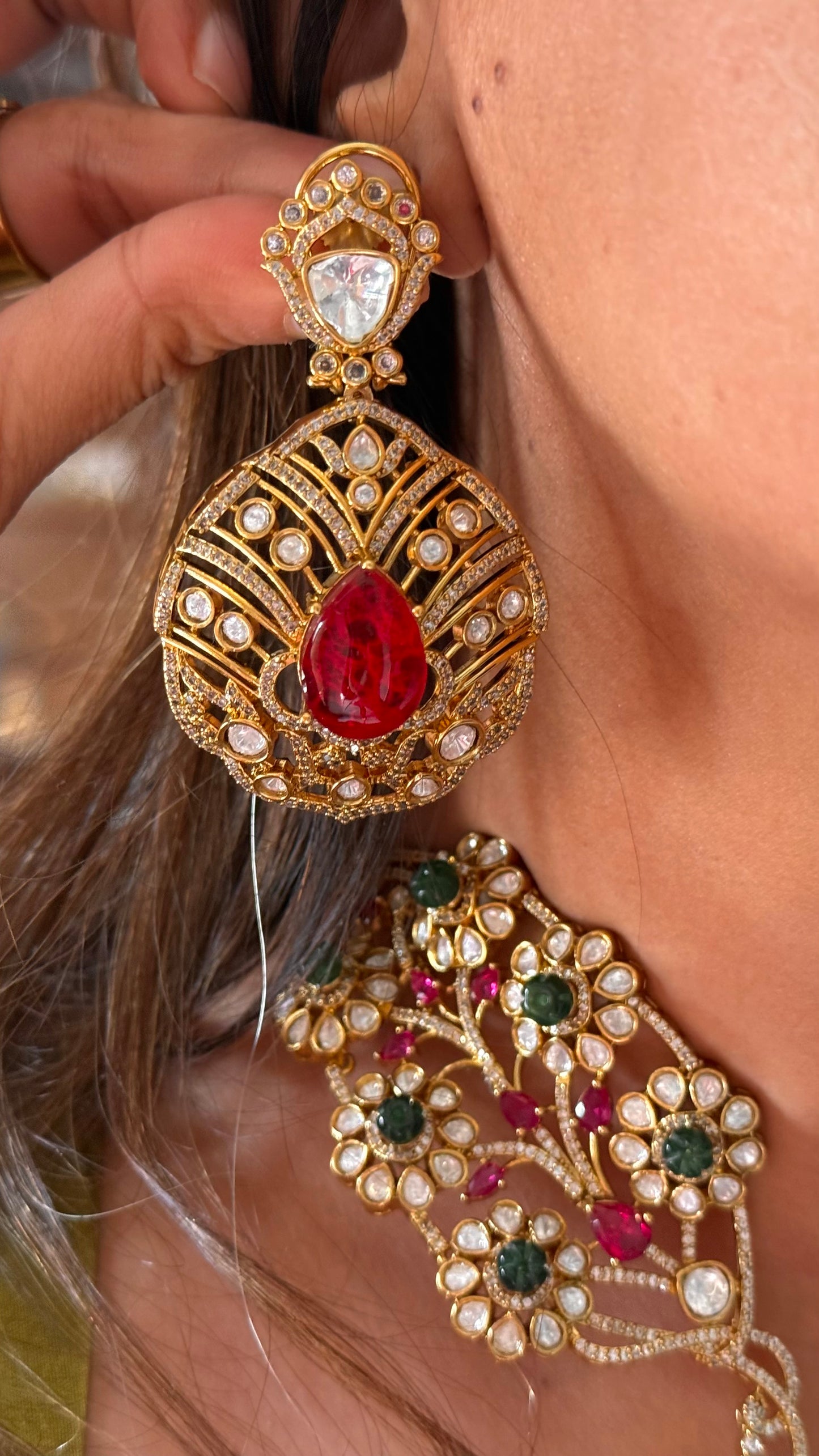 AP ruby carnival necklace