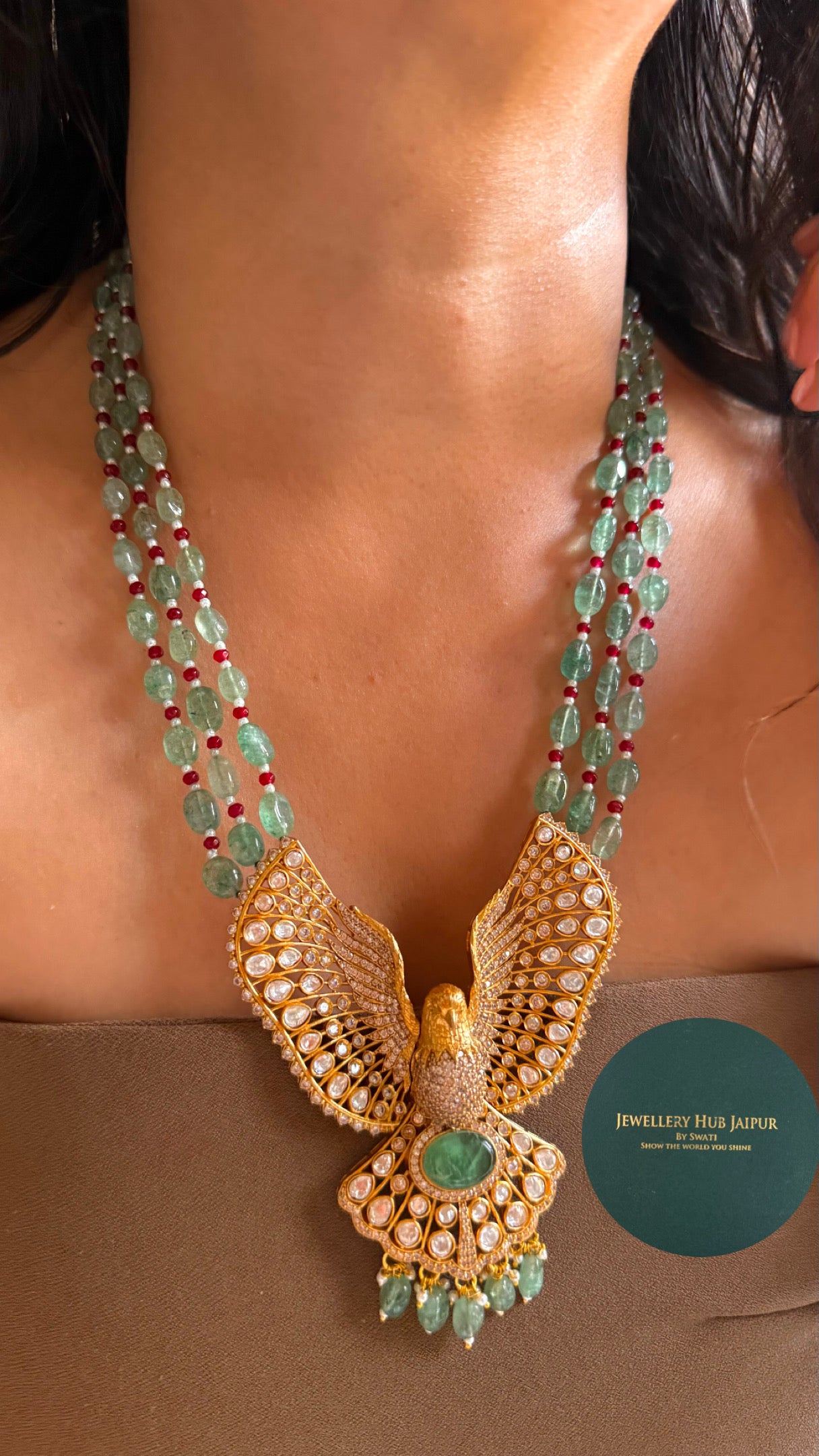 Sabya inspired rani haar
