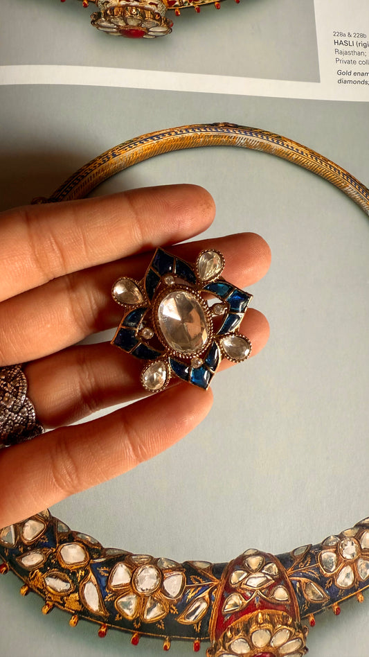 Sapphire katdana petal adjustment ring