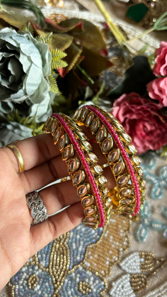 Ruby Rajwada Bangles (Not openable) Size 2.4 and 2.6 available
