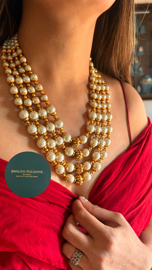 Heritage pearl necklace