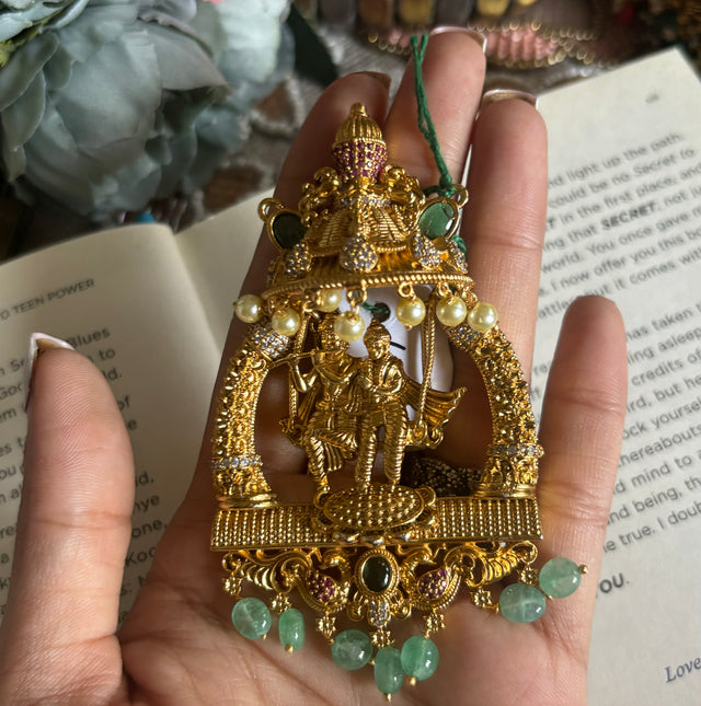 Radha Krishna pendant